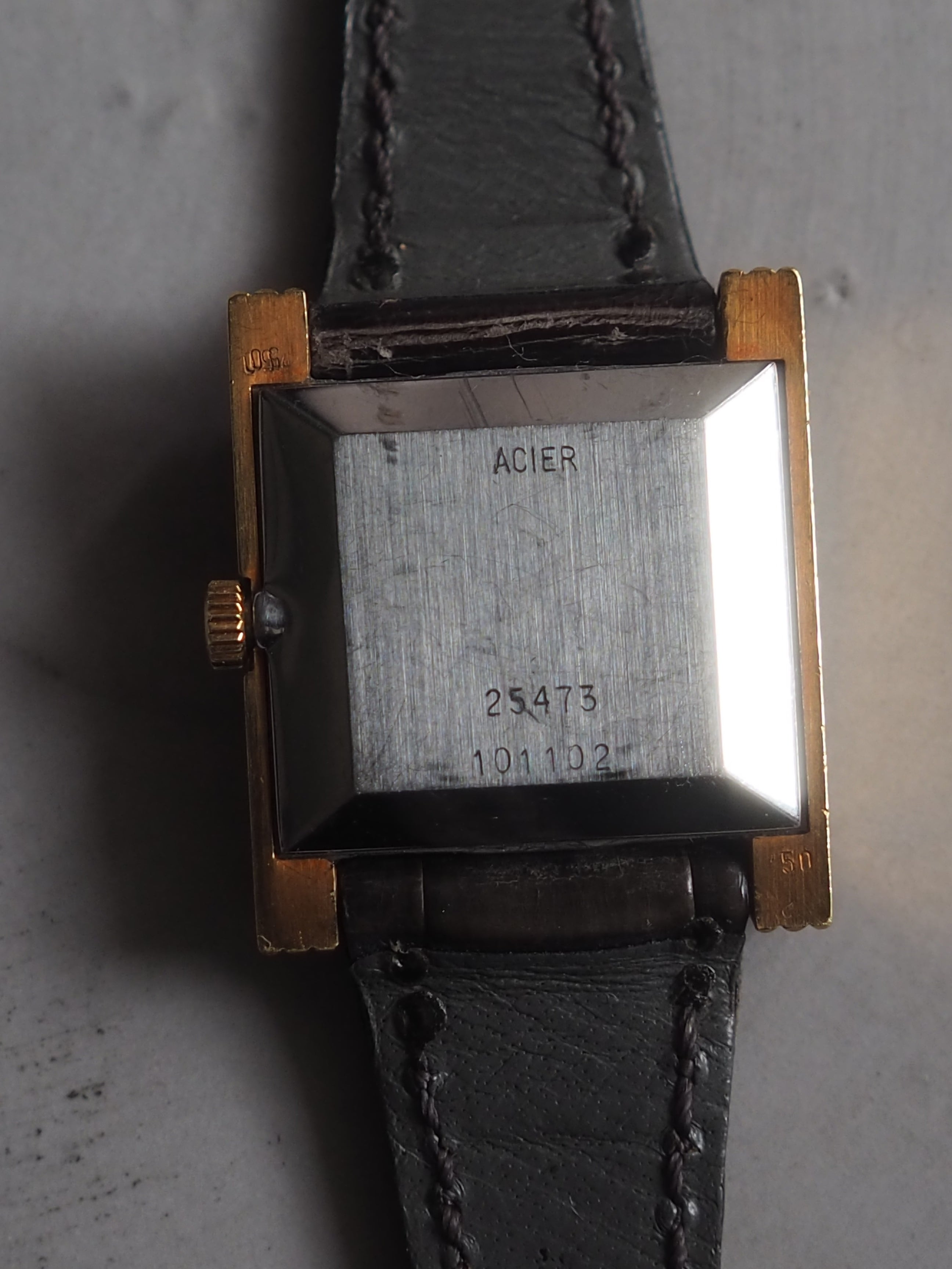 Christian Dior Square Watch YG750
