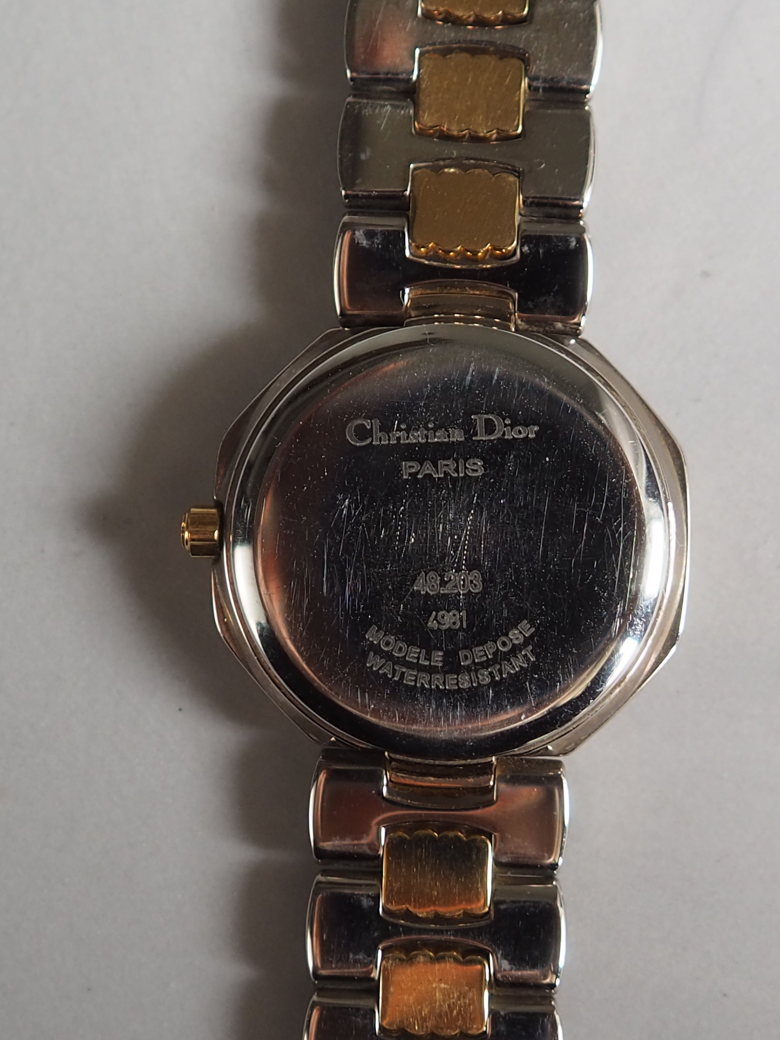 Christian Dior Octagon Watch