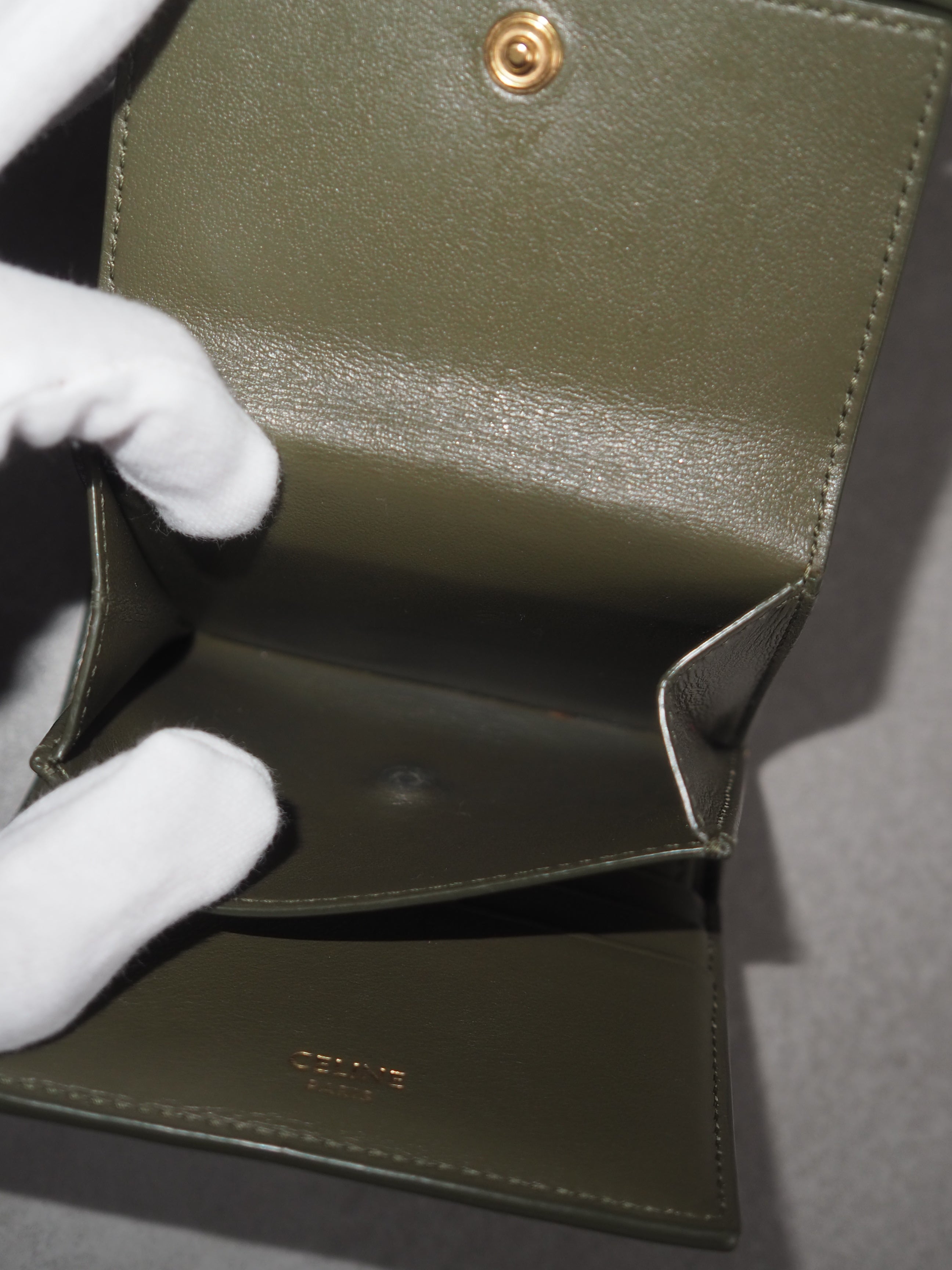 CELINE 16 Seize Compact Wallet