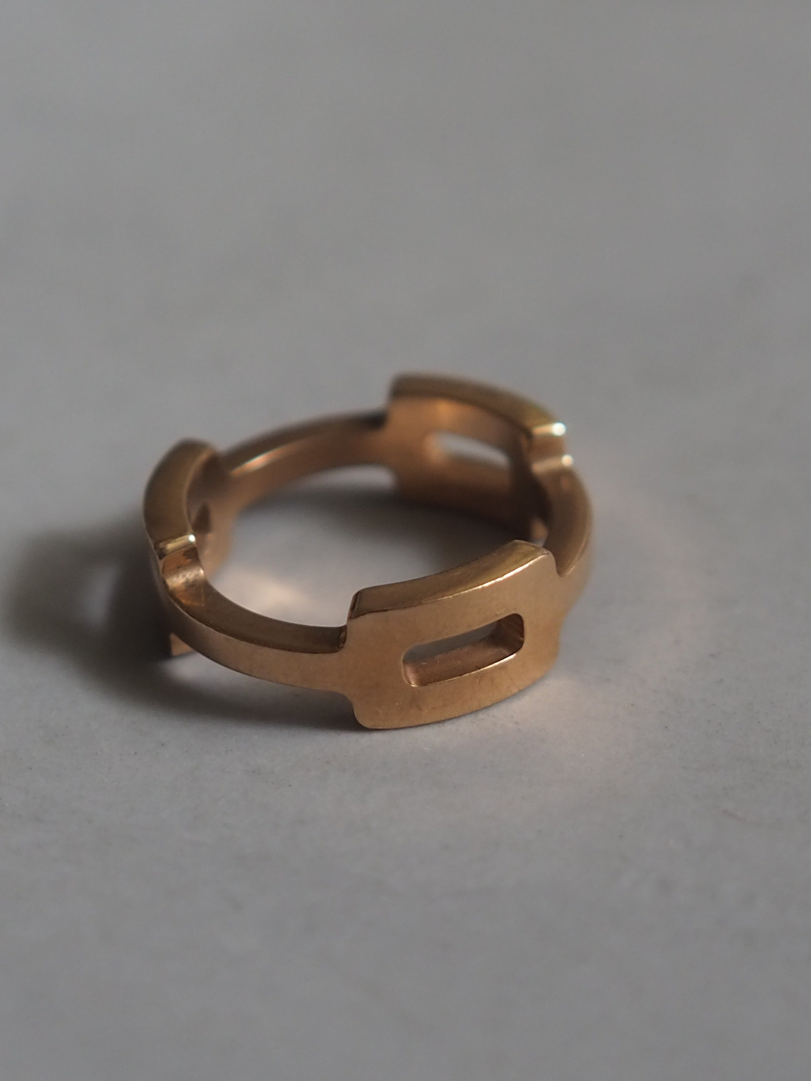 HERMÈS H Motif Ring PG