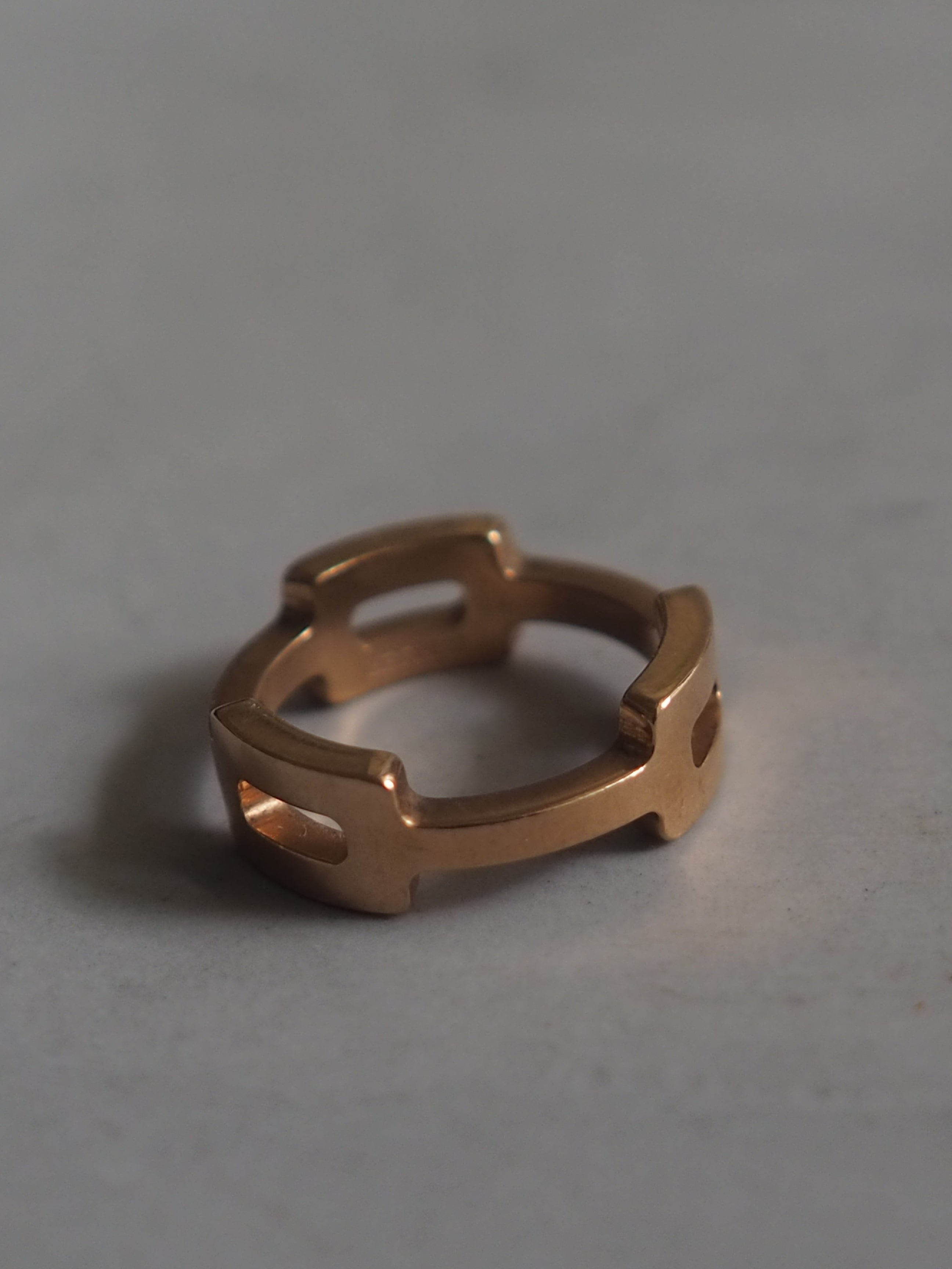 HERMÈS H Motif Ring PG