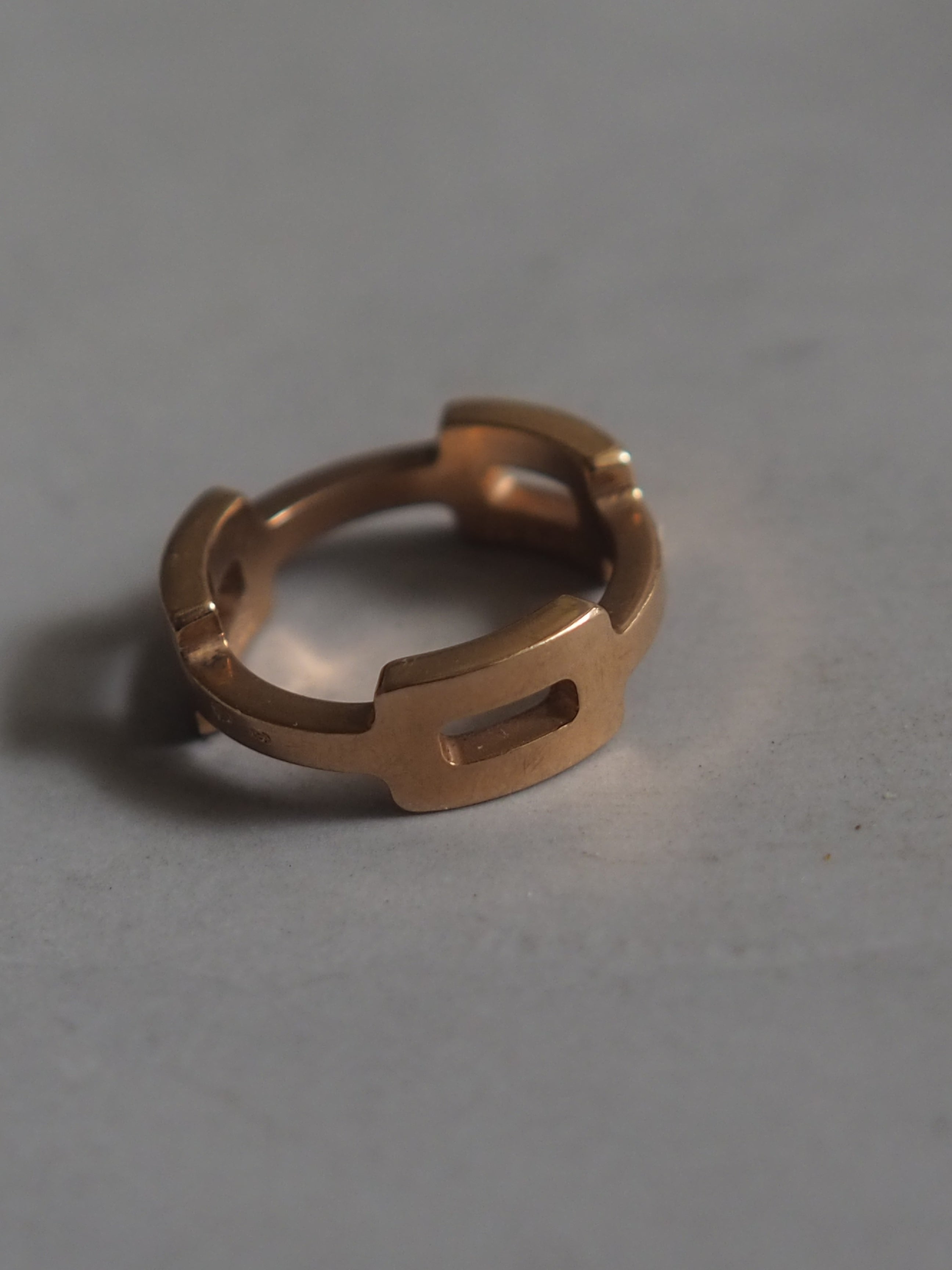 HERMÈS H Motif Ring PG