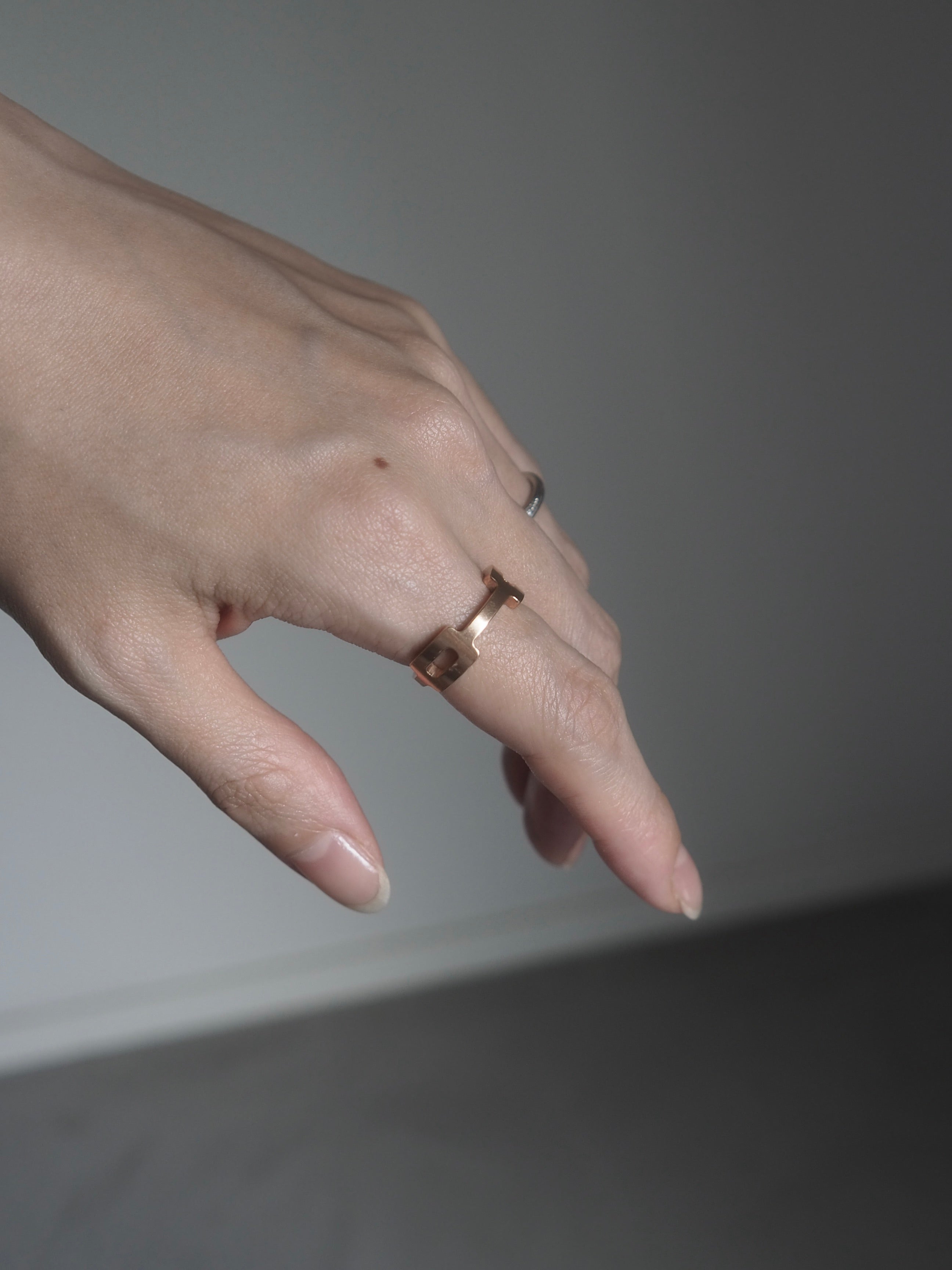 HERMÈS H Motif Ring PG