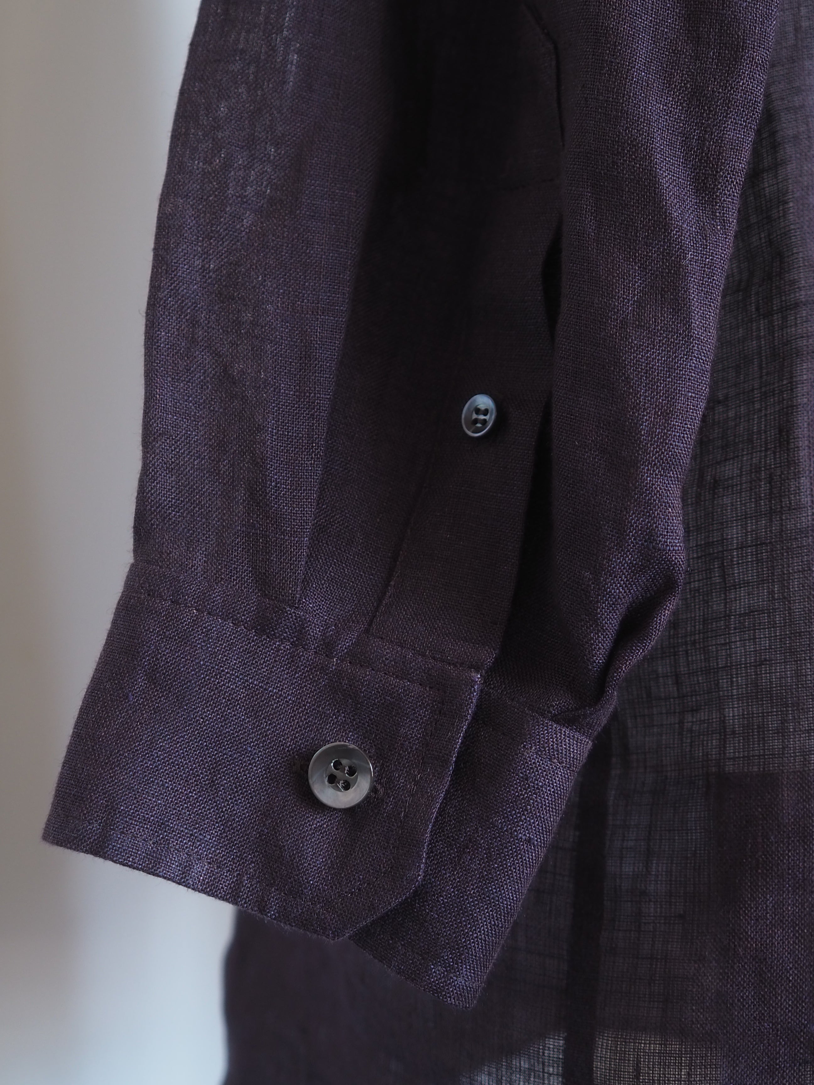 【HOLD】HERMÈS by Martin Margiela Vareuse Linen Shirt