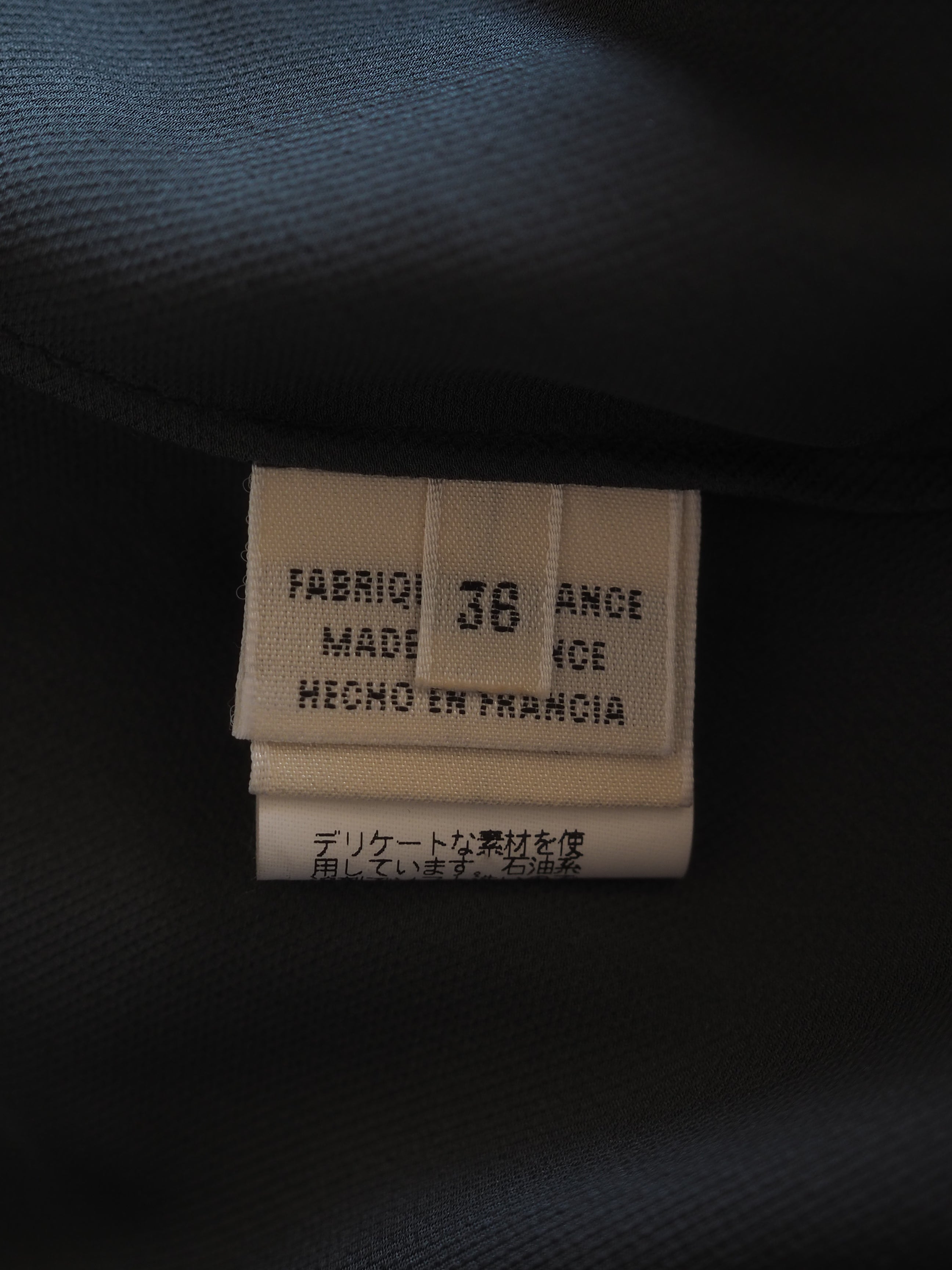 HERMÈS by Martin Margiela Silk Vareuse Shirt Jacket