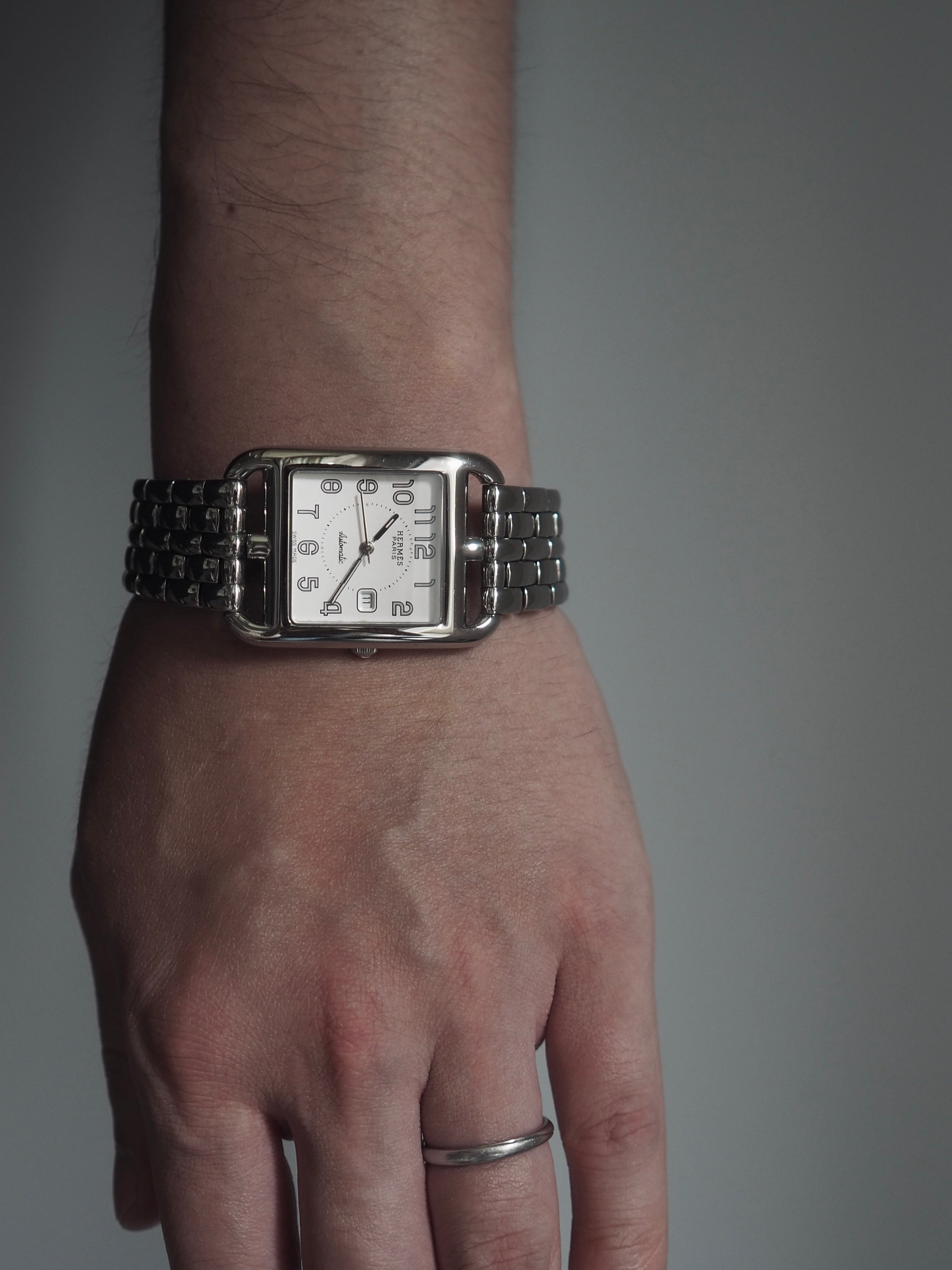 HERMÈS Cape Cod Watch Automatic Stainless steel Bracelet