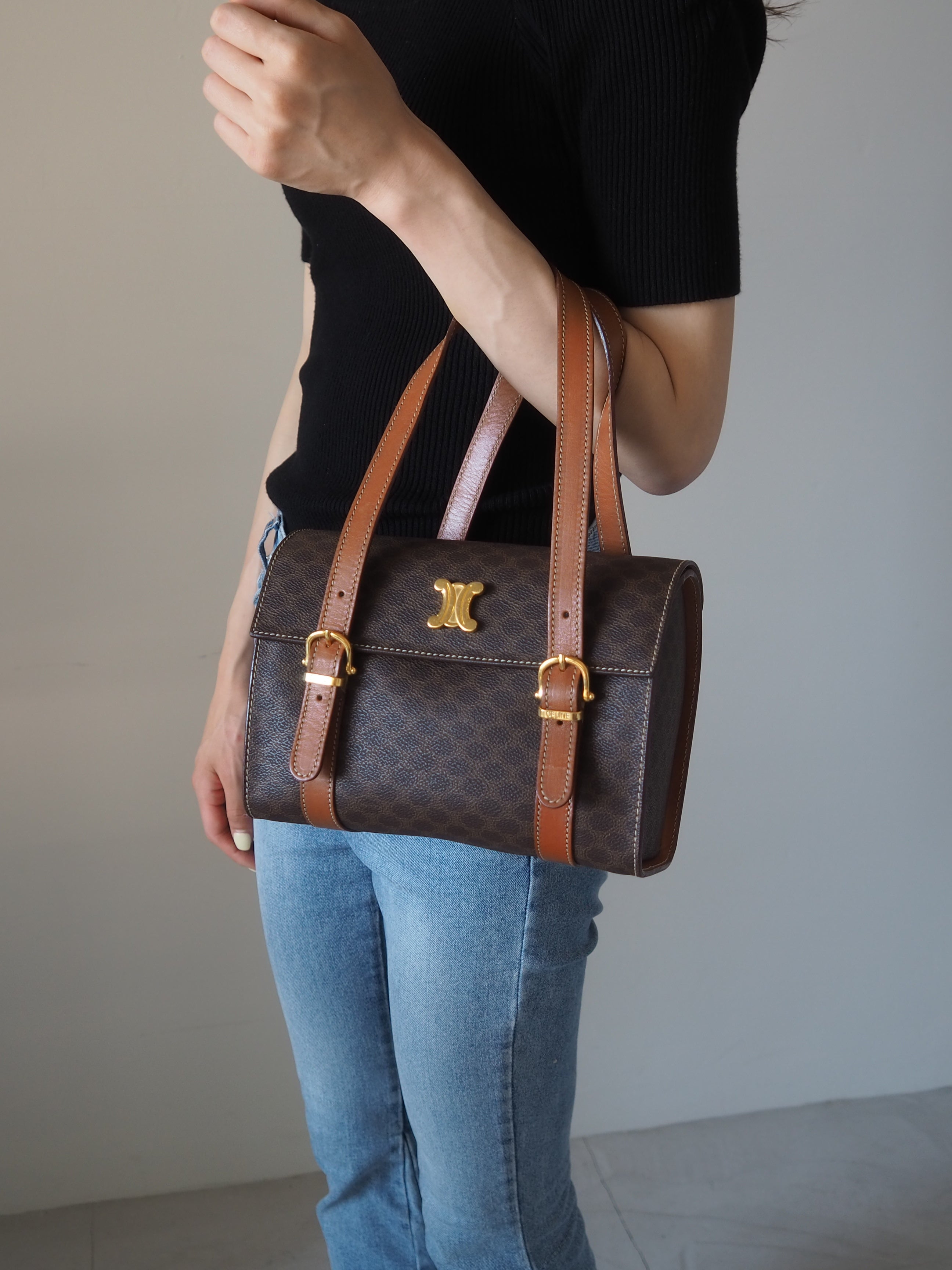 CELINE Macadam Handbag