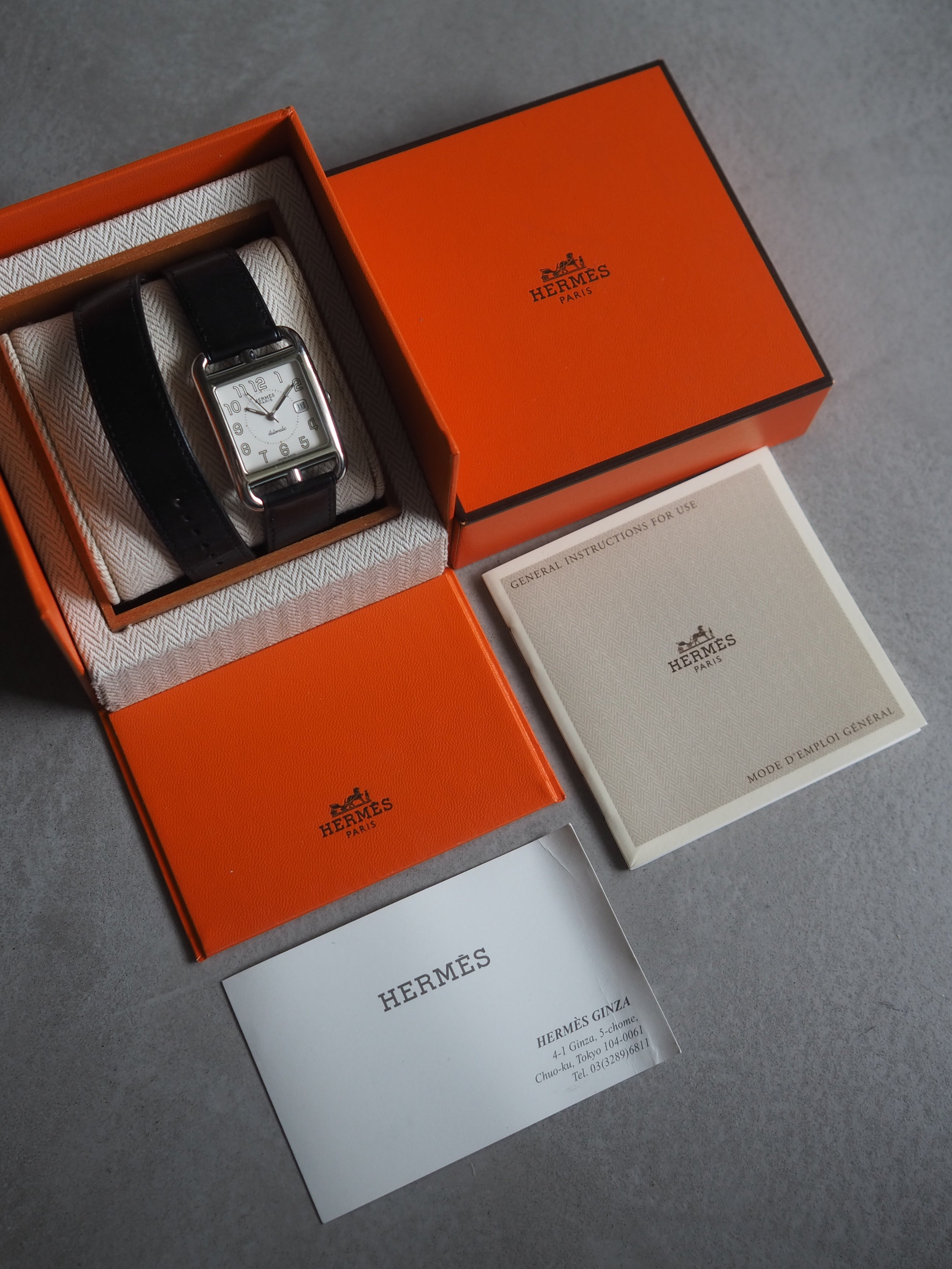 HERMÈS Cape Cod Watch Automatic Double Tour