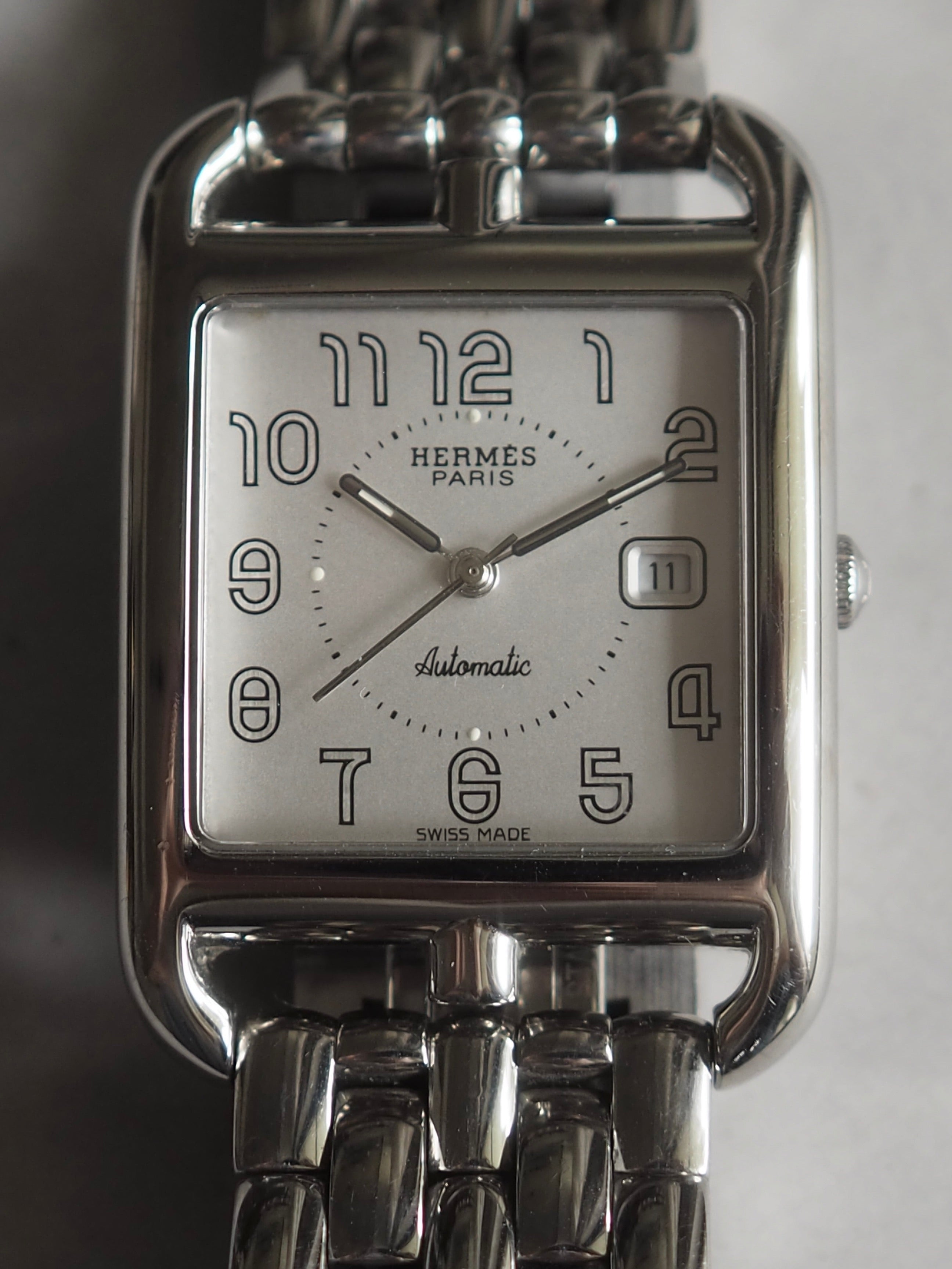 HERMÈS Cape Cod Watch Automatic Stainless steel Bracelet