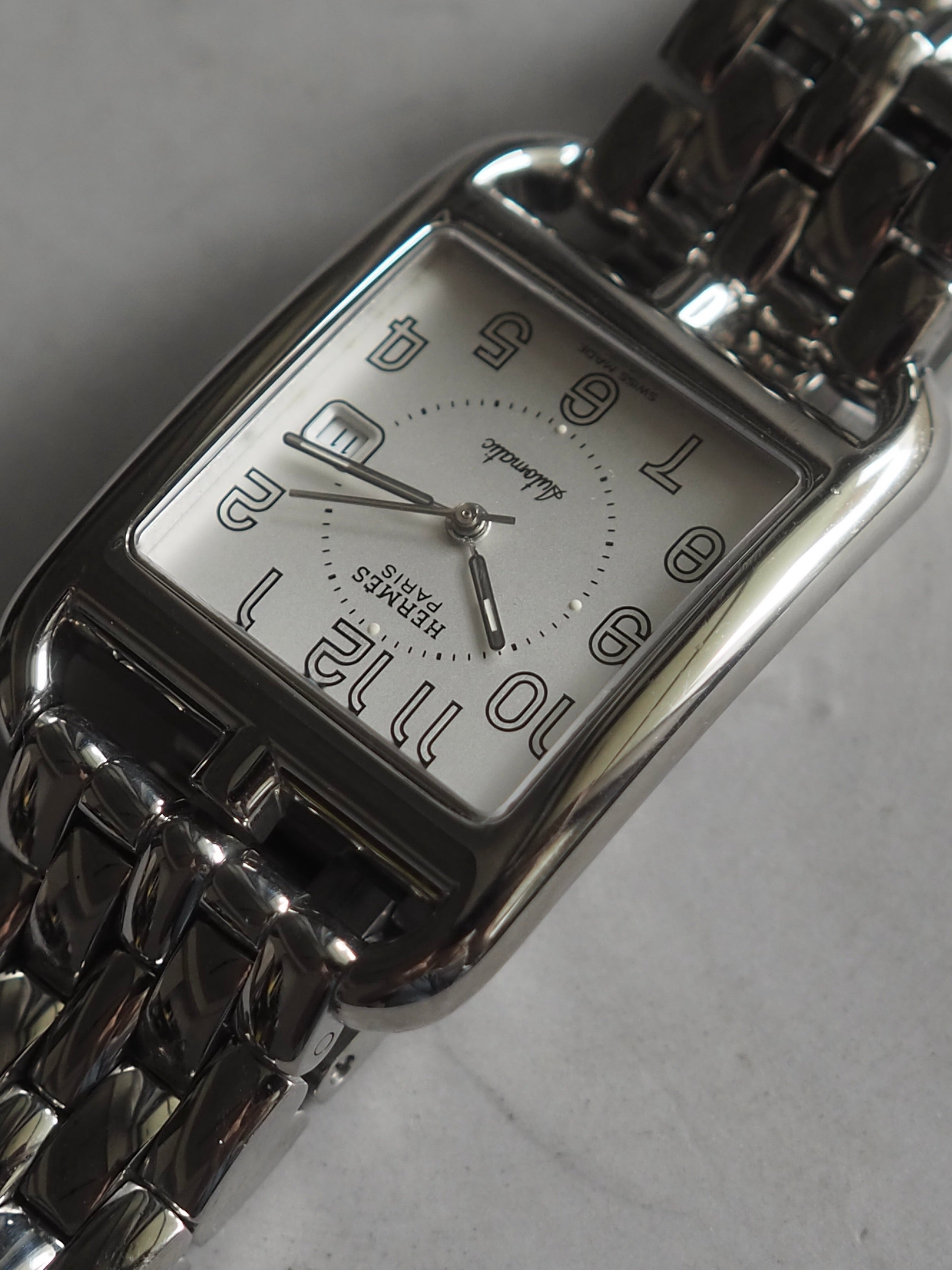 HERMÈS Cape Cod Watch Automatic Stainless steel Bracelet