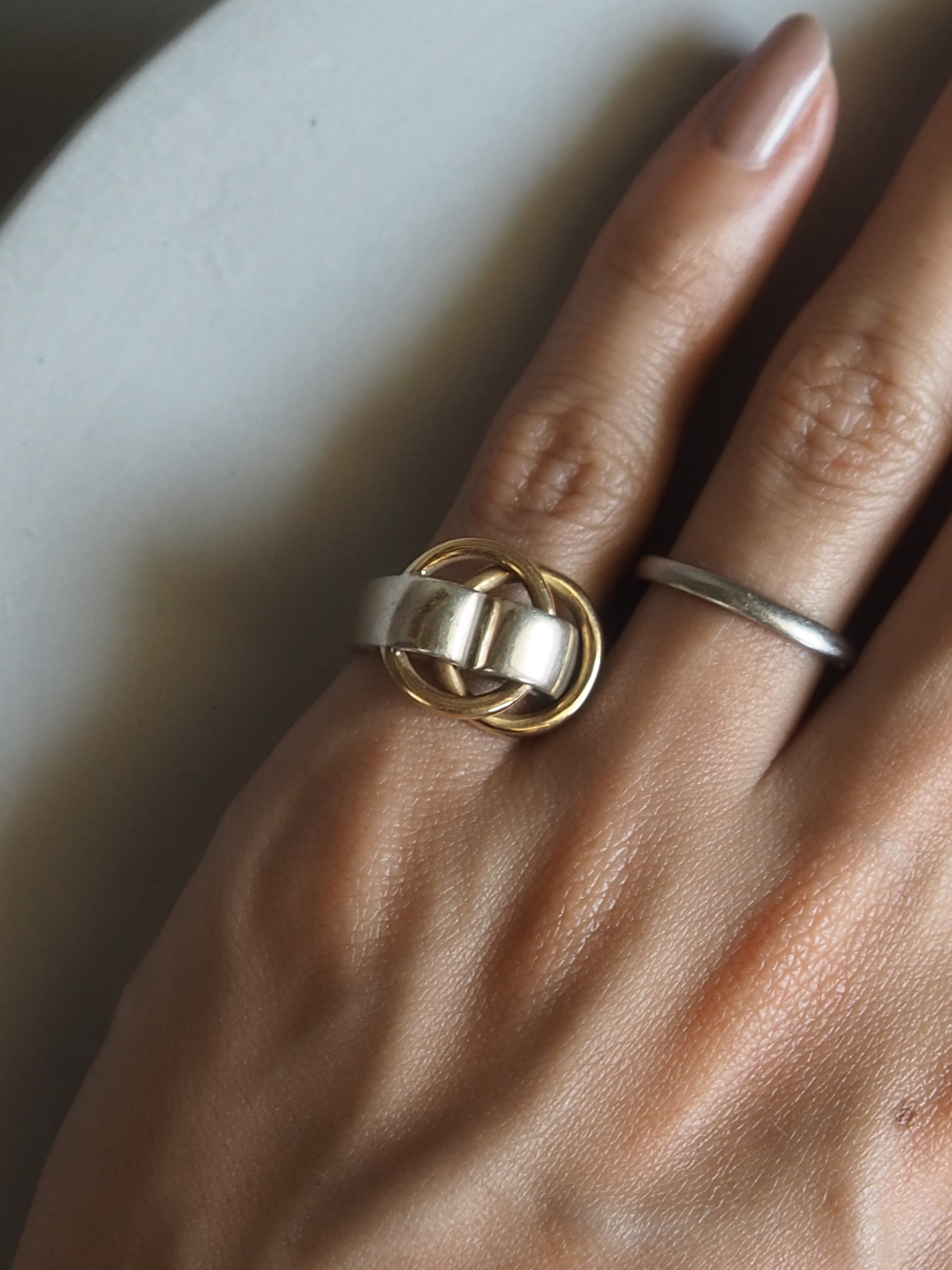 HERMÈS “Deux Anneaux” Ring