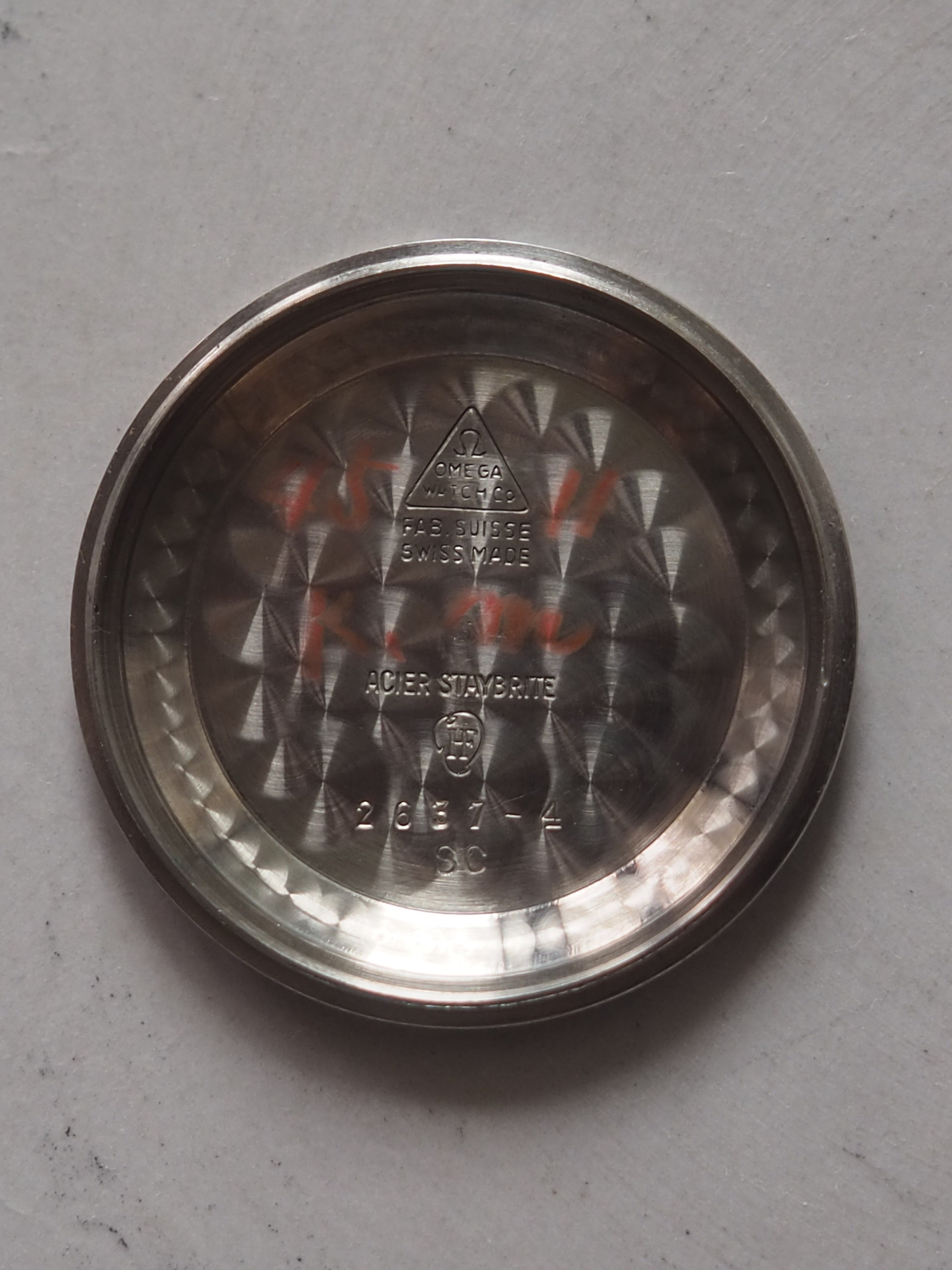 OMEGA TÜRLER Automatic Crosshair Dial Watch