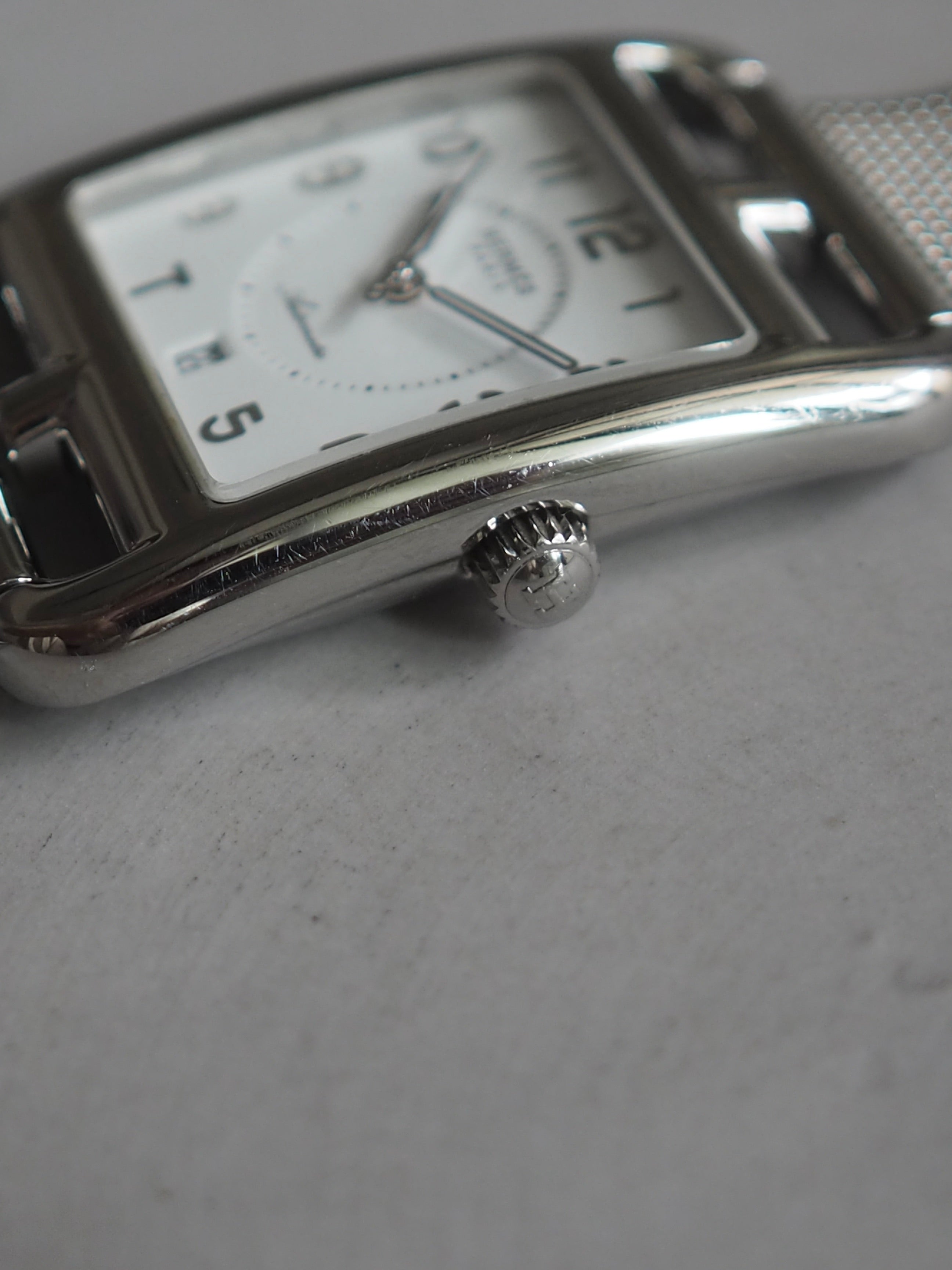 HERMÈS Cape Cod Automatic Mesh Bracelet Watch