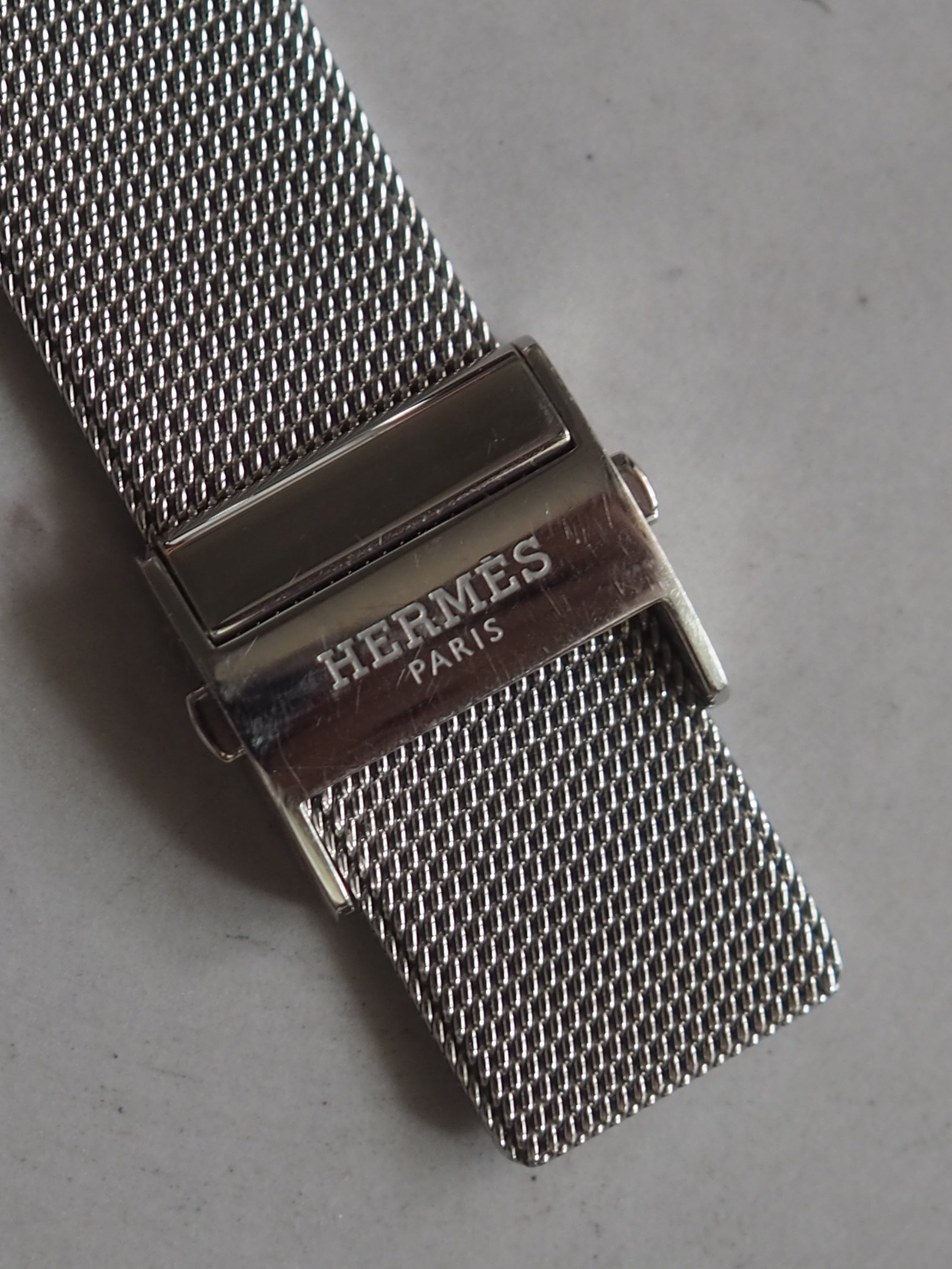 HERMÈS Cape Cod Automatic Mesh Bracelet Watch
