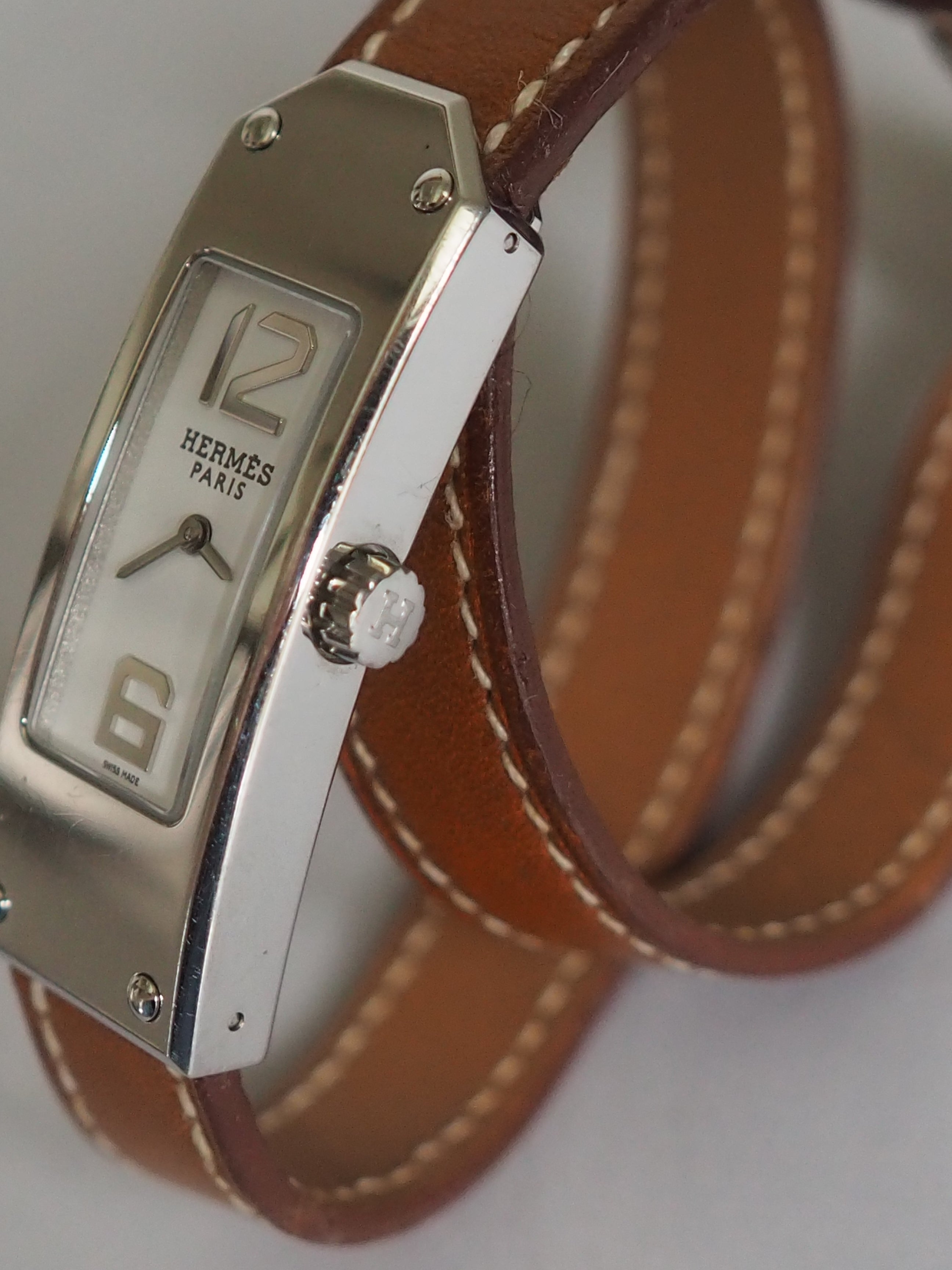 HERMÈS Kelly 2 Double Tour Watch