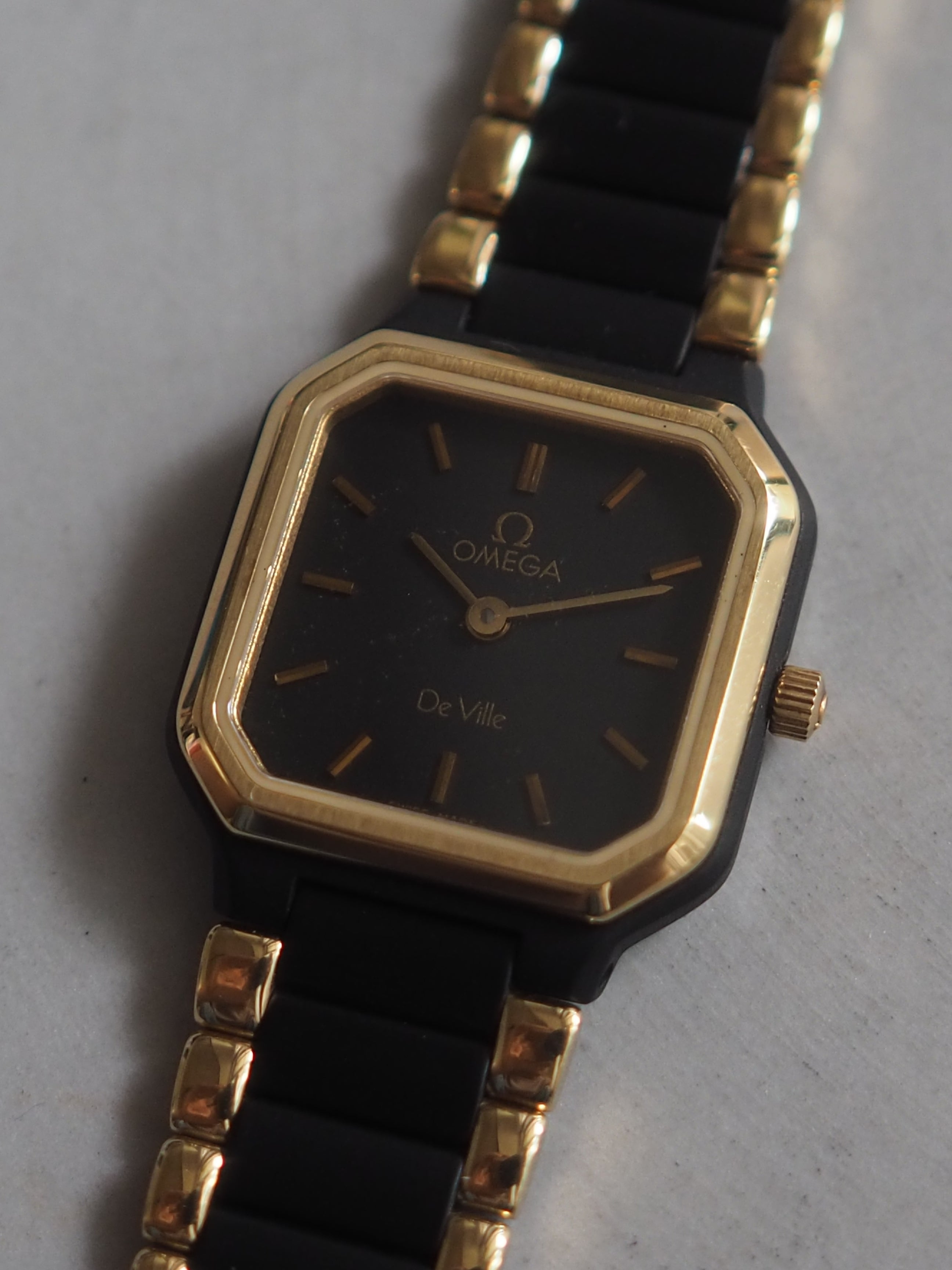 OMEGA De Ville Octagonal Bracelet Watch