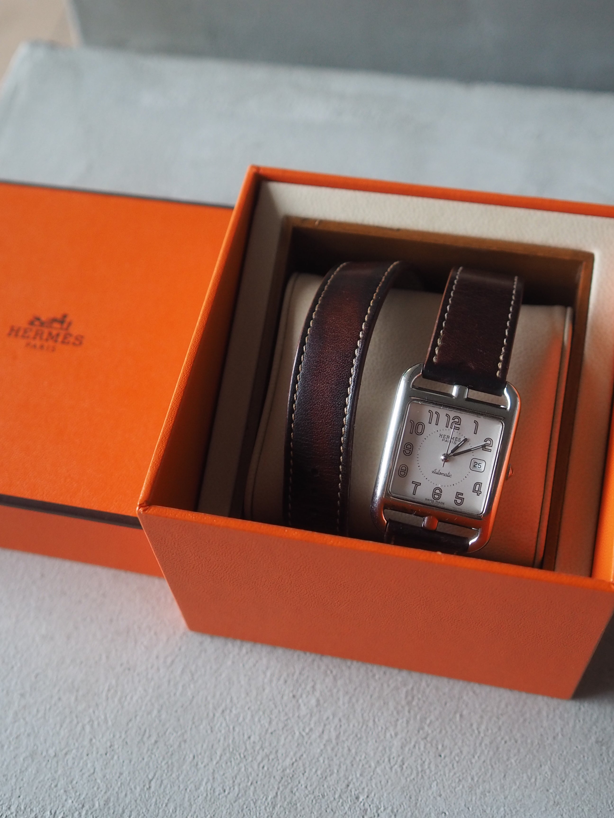 HERMÈS Cape Cod Watch Automatic Double Tour