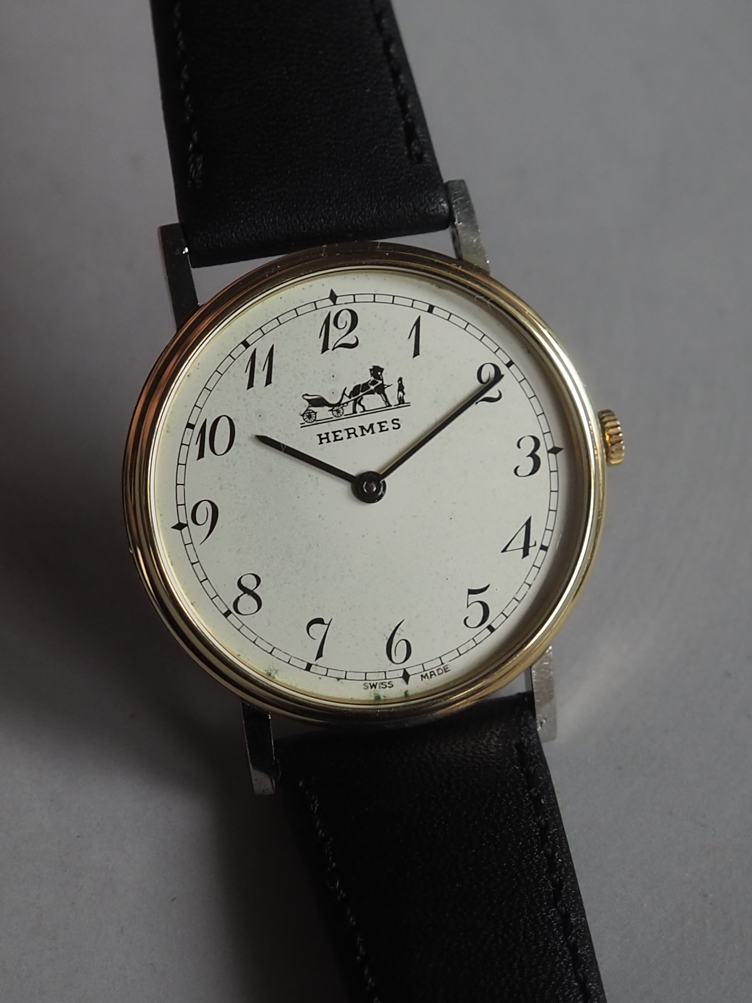 HERMÈS Vintage Hand-Wound Watch