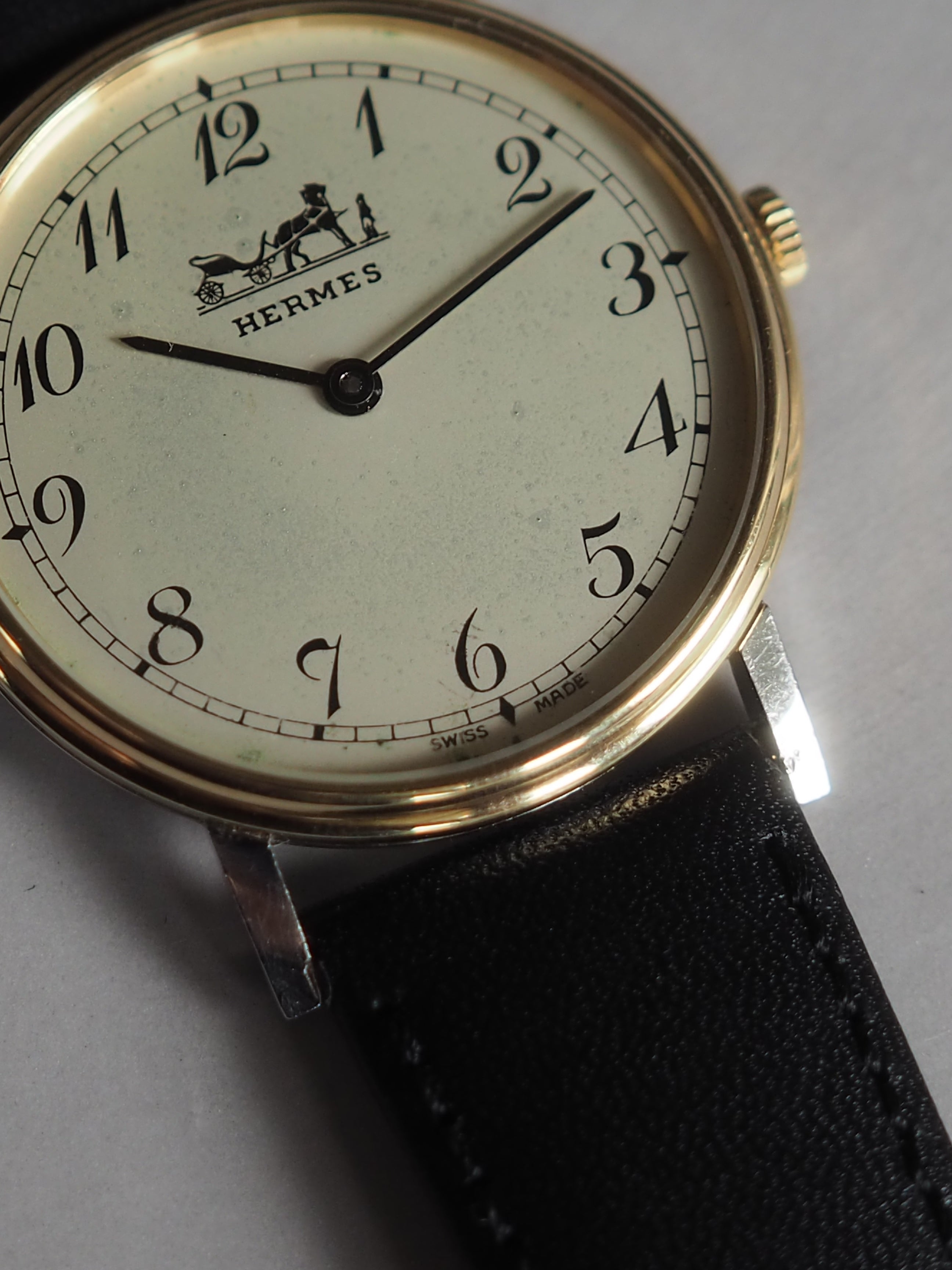 HERMÈS Vintage Hand-Wound Watch