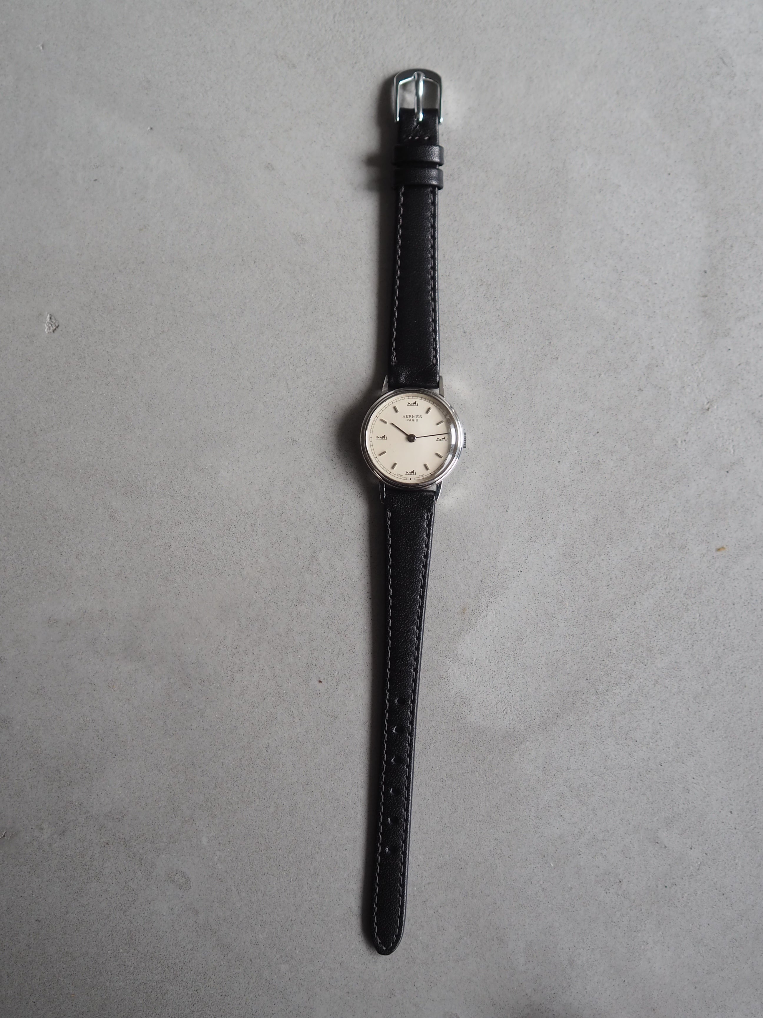 HERMÈS Vintage Hand-Wound Watch