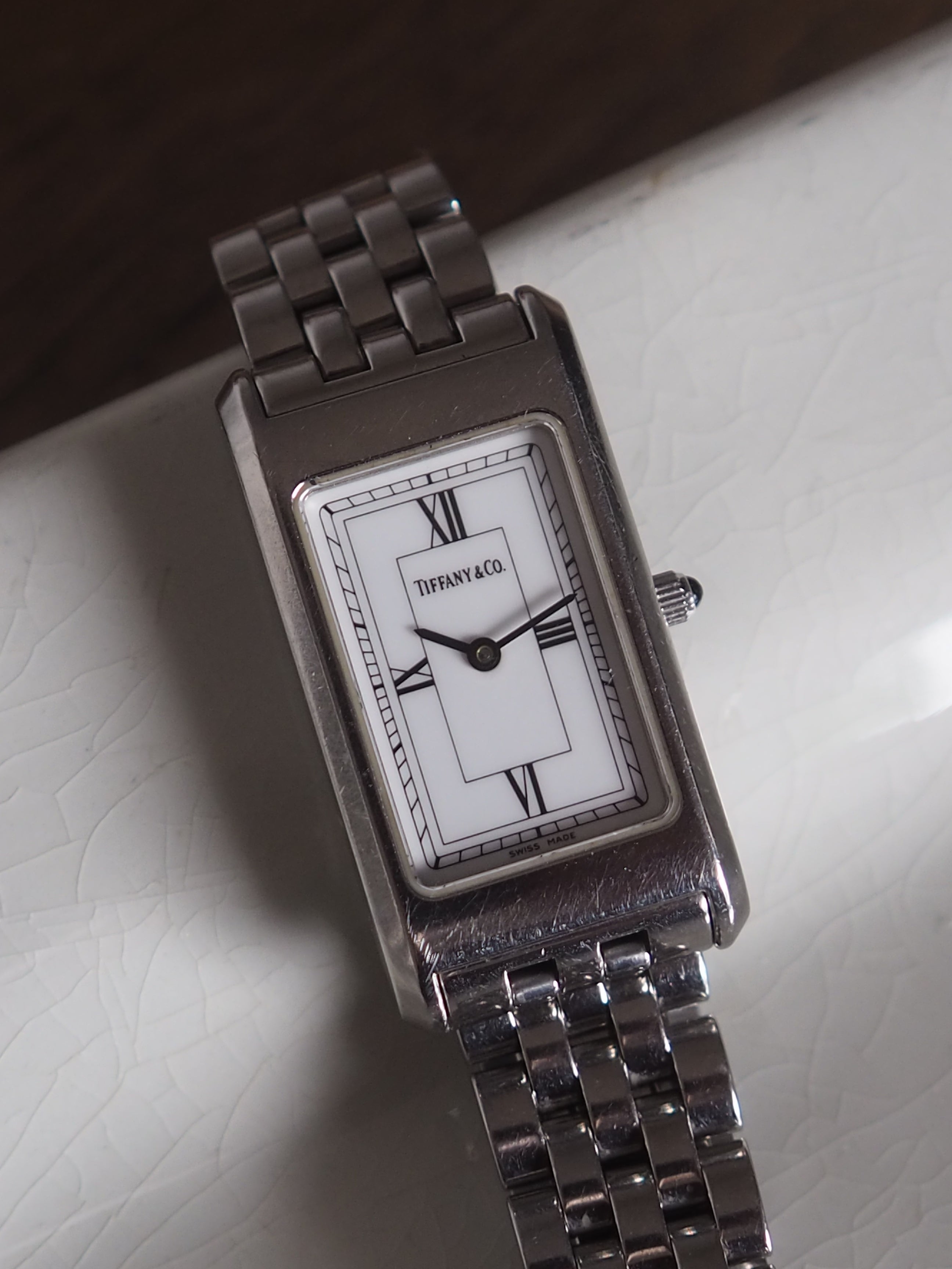 Tiffany & Co. Classic Rectangular Watch Stainless