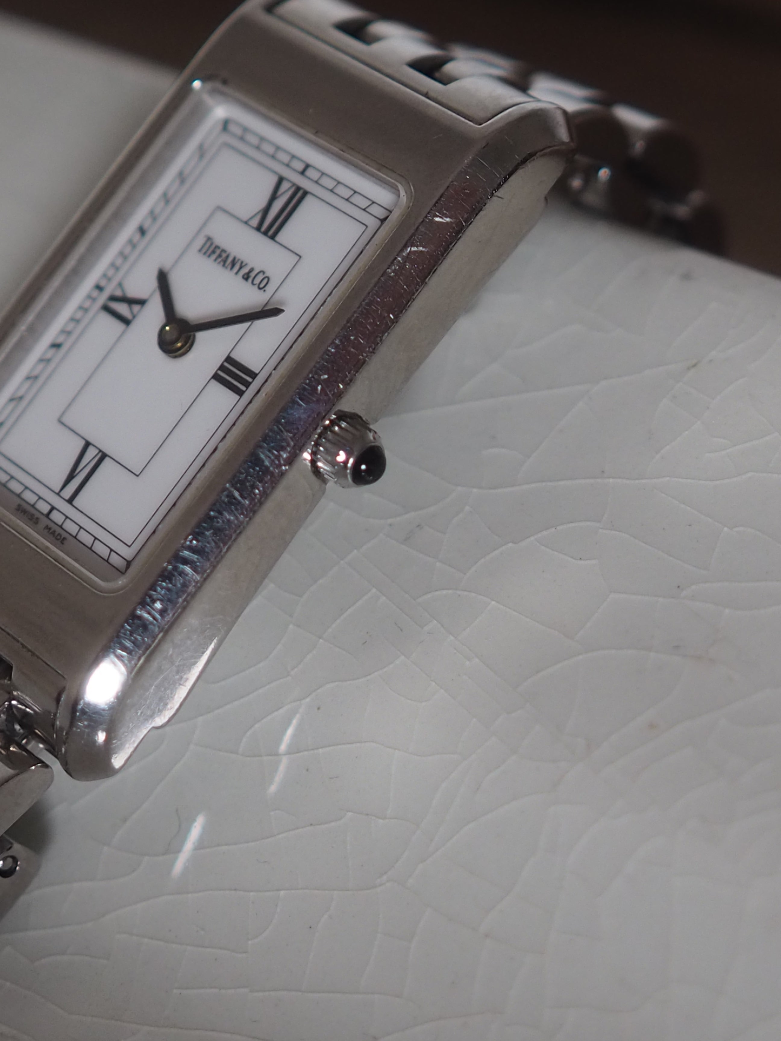 Tiffany & Co. Classic Rectangular Watch Stainless