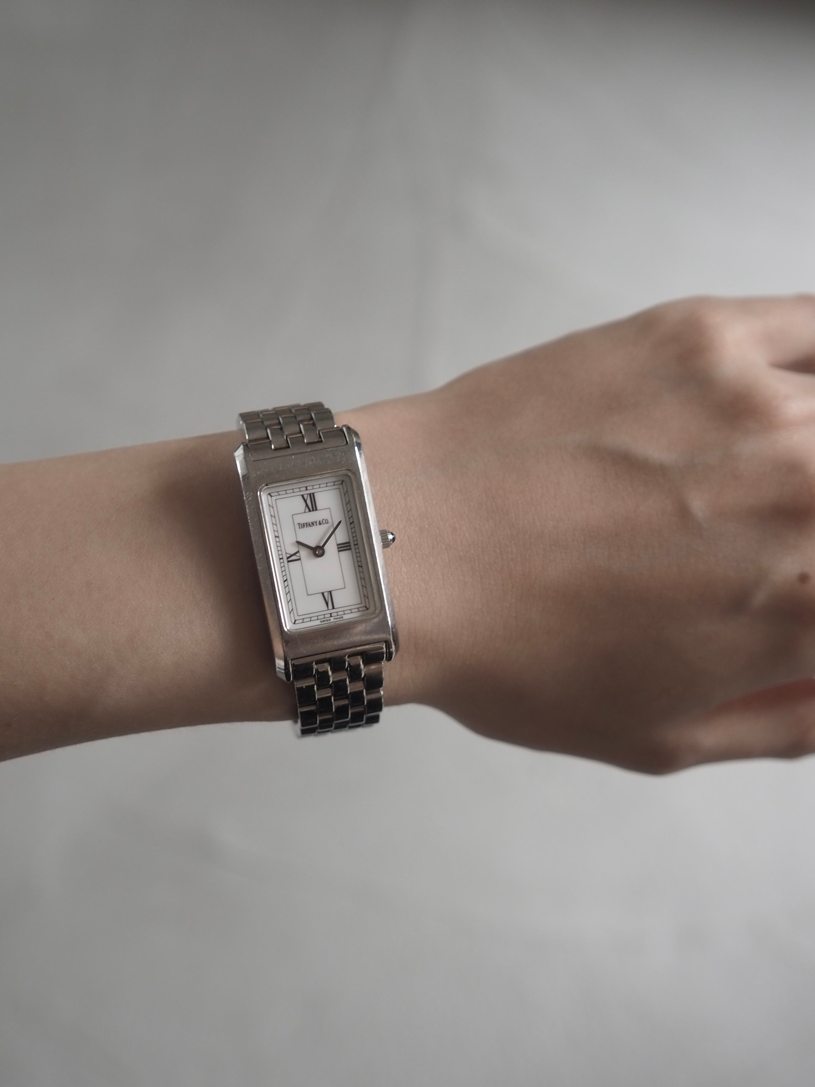 Tiffany & Co. Classic Rectangular Watch Stainless