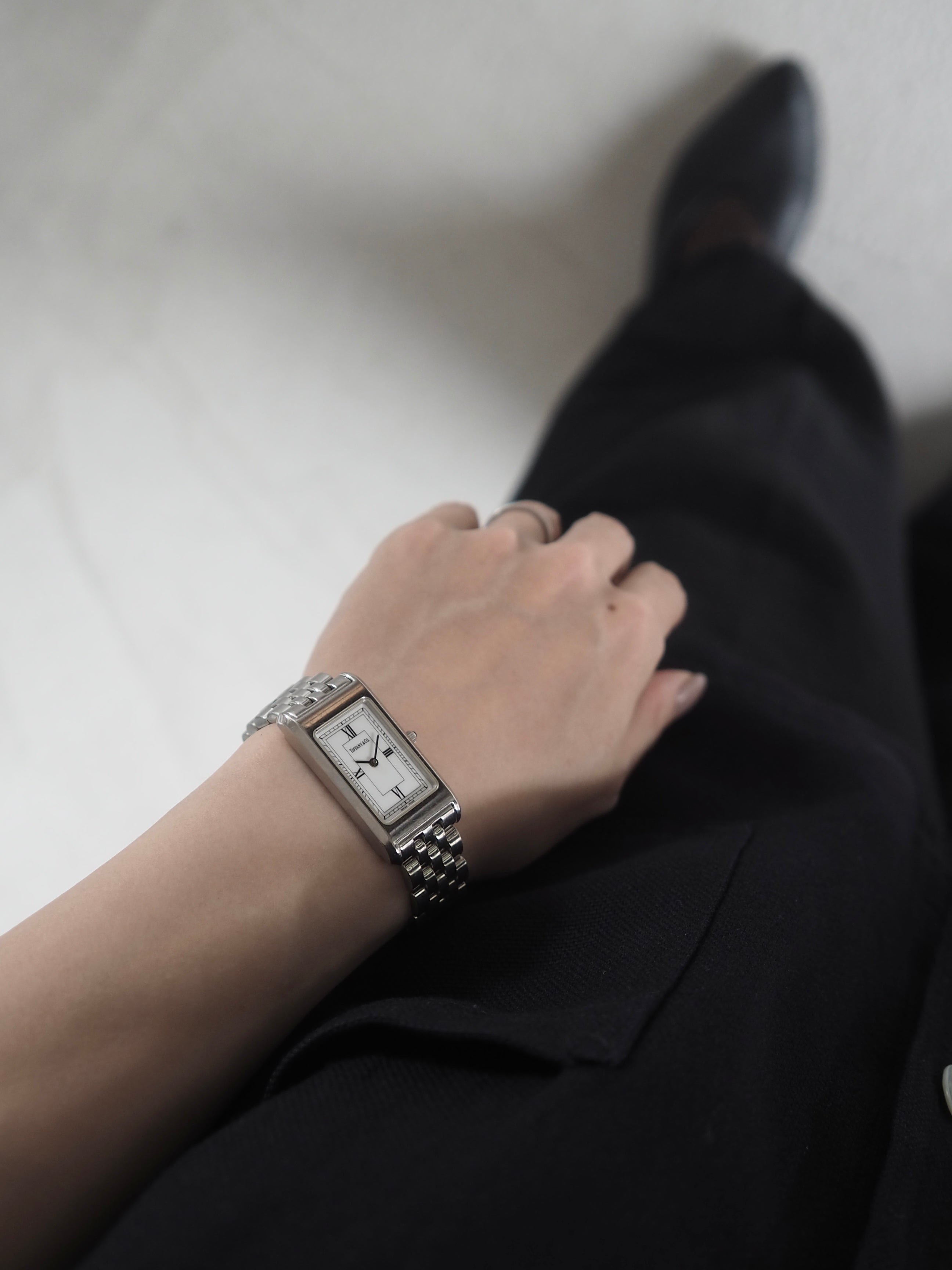 Tiffany & Co. Classic Rectangular Watch Stainless