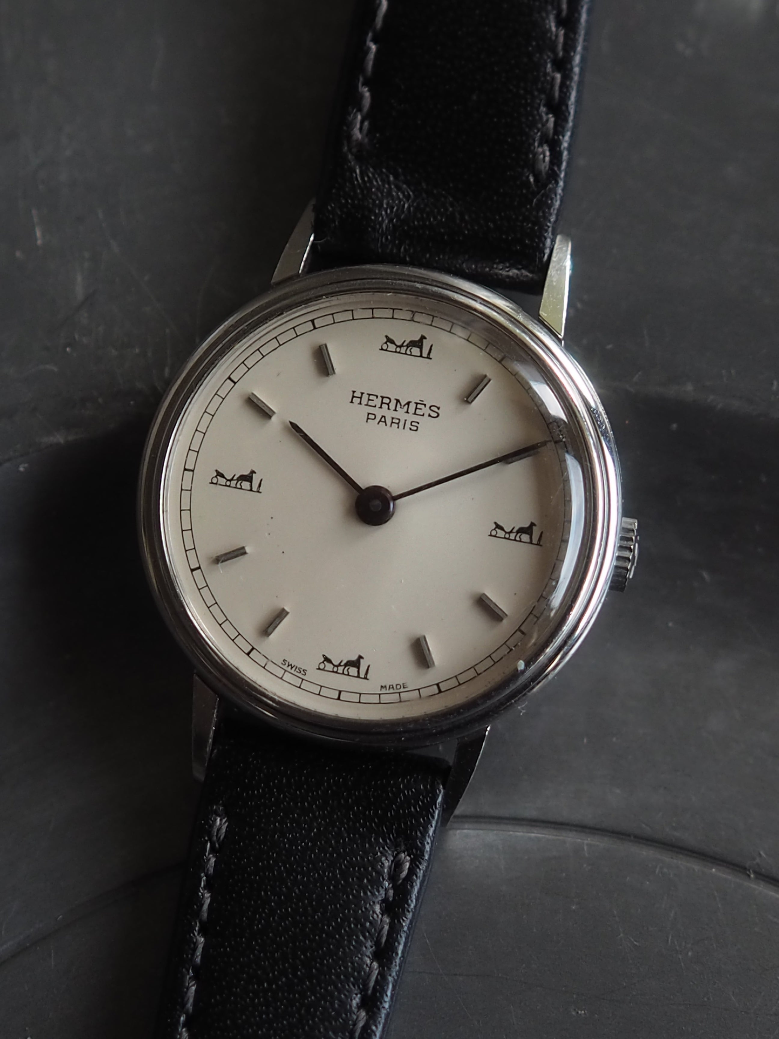 HERMÈS Vintage Hand-Wound Watch