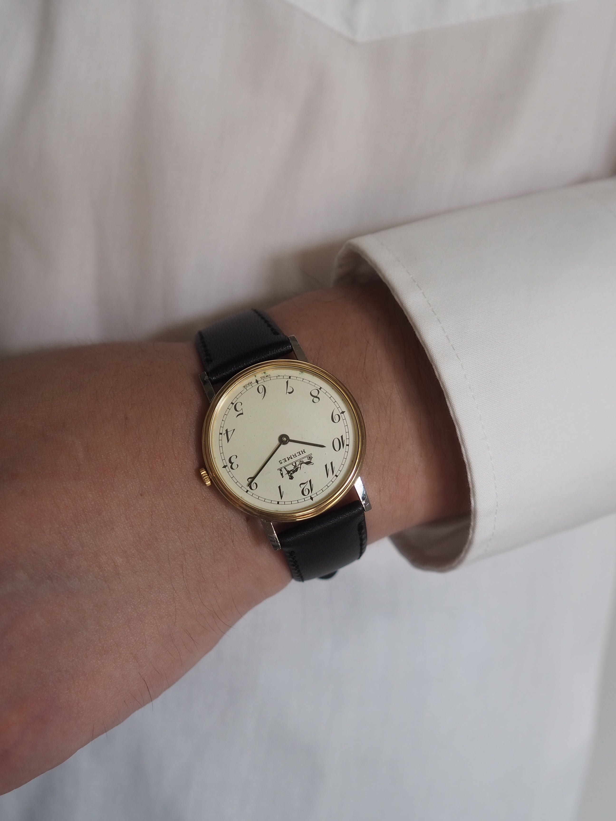 HERMÈS Vintage Hand-Wound Watch