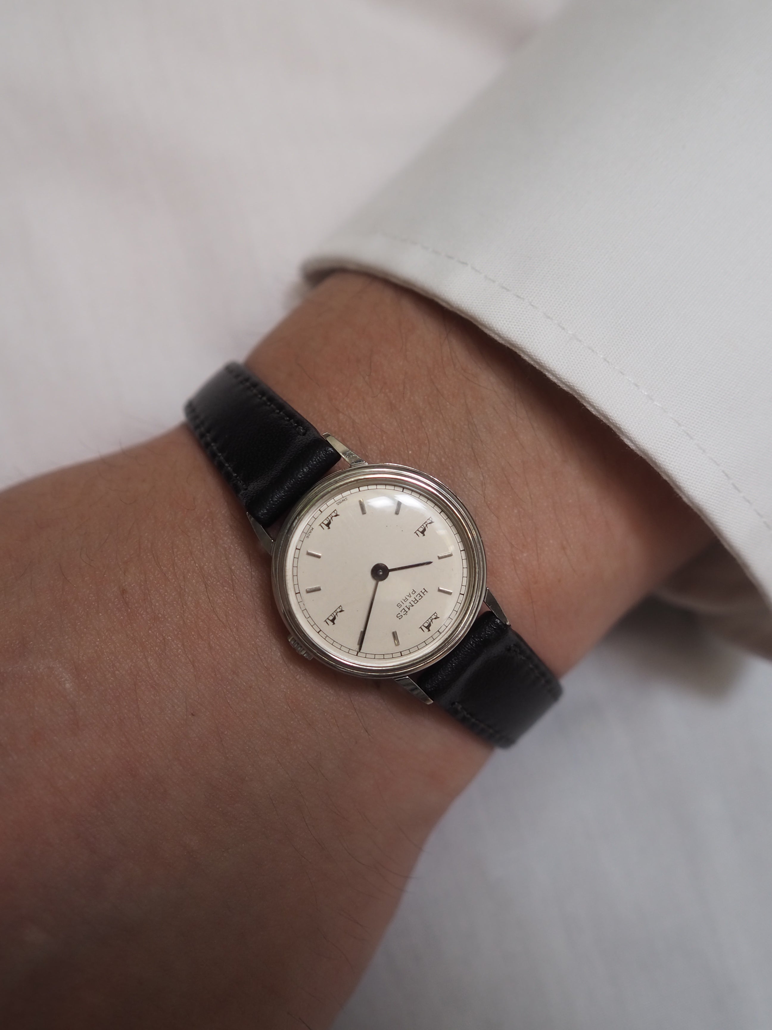HERMÈS Vintage Hand-Wound Watch