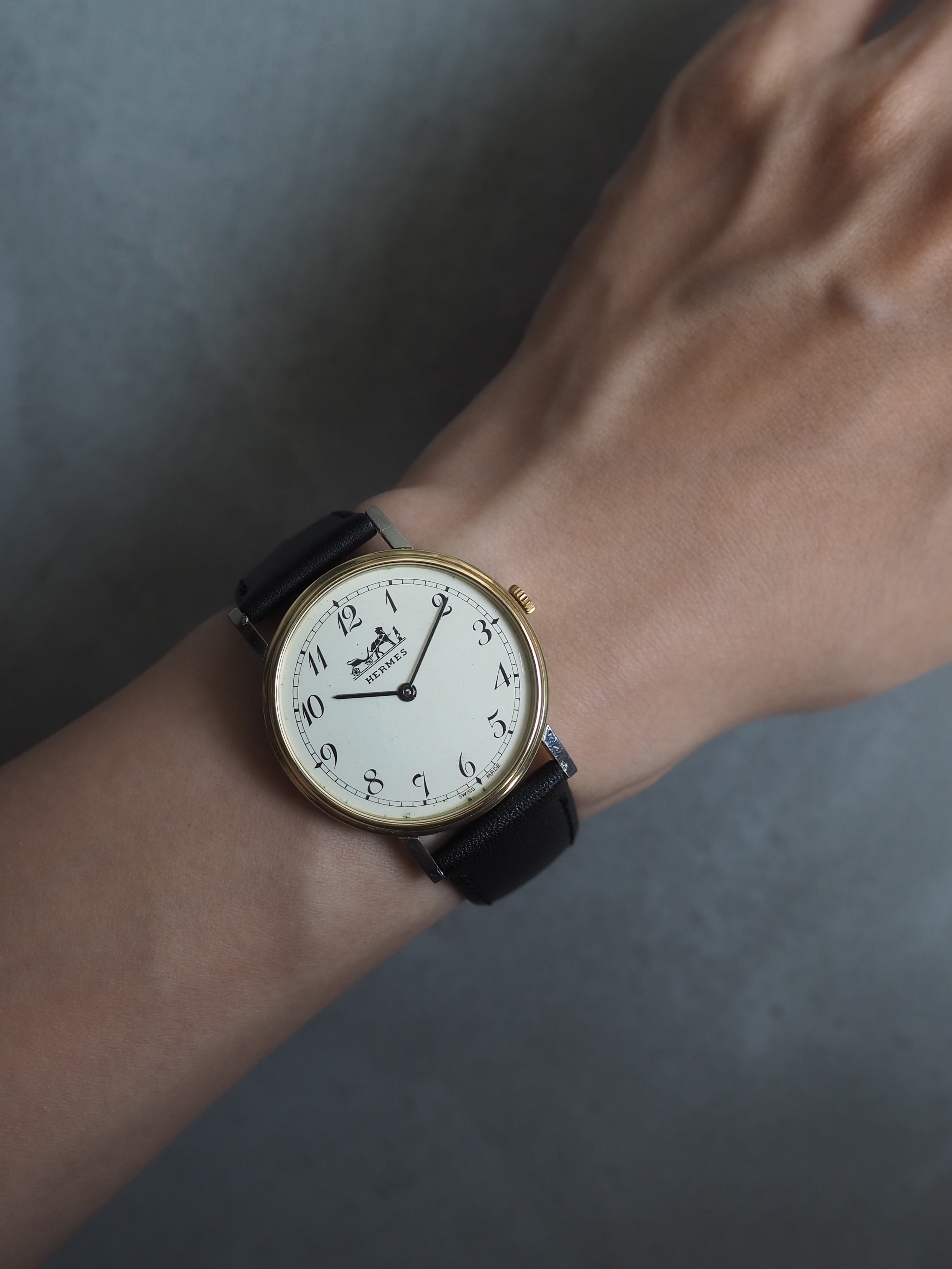 HERMÈS Vintage Hand-Wound Watch