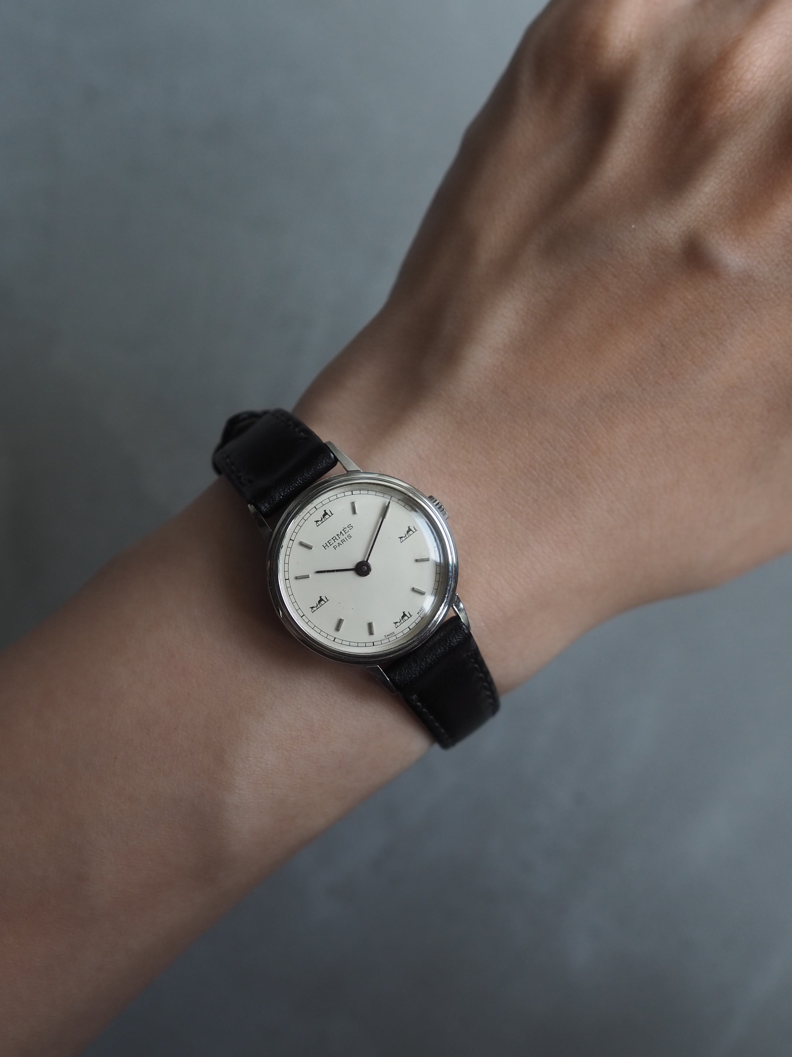 HERMÈS Vintage Hand-Wound Watch