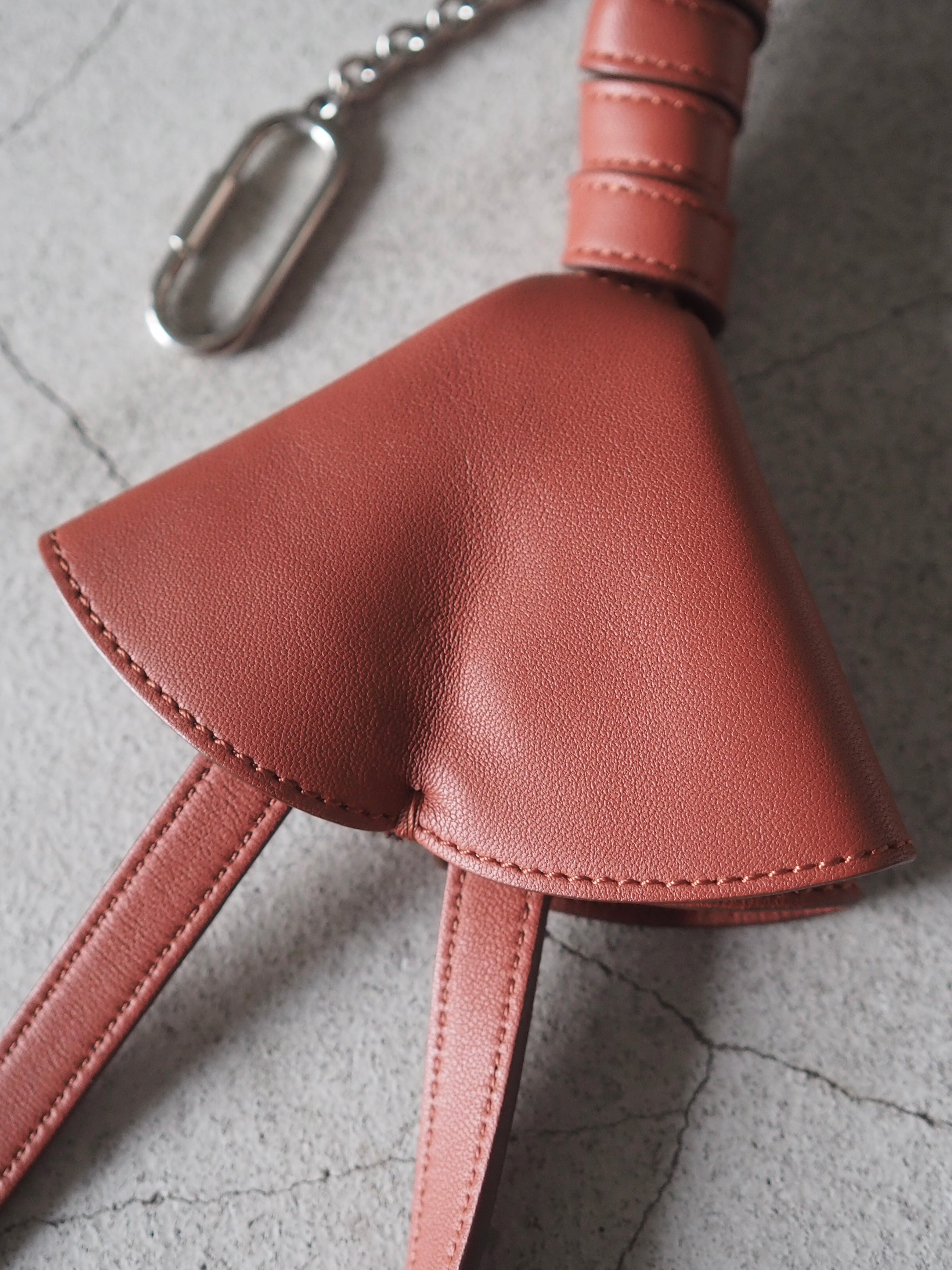 CÉLINE by Phoebe Philo Grigri Doll Leather Keyring