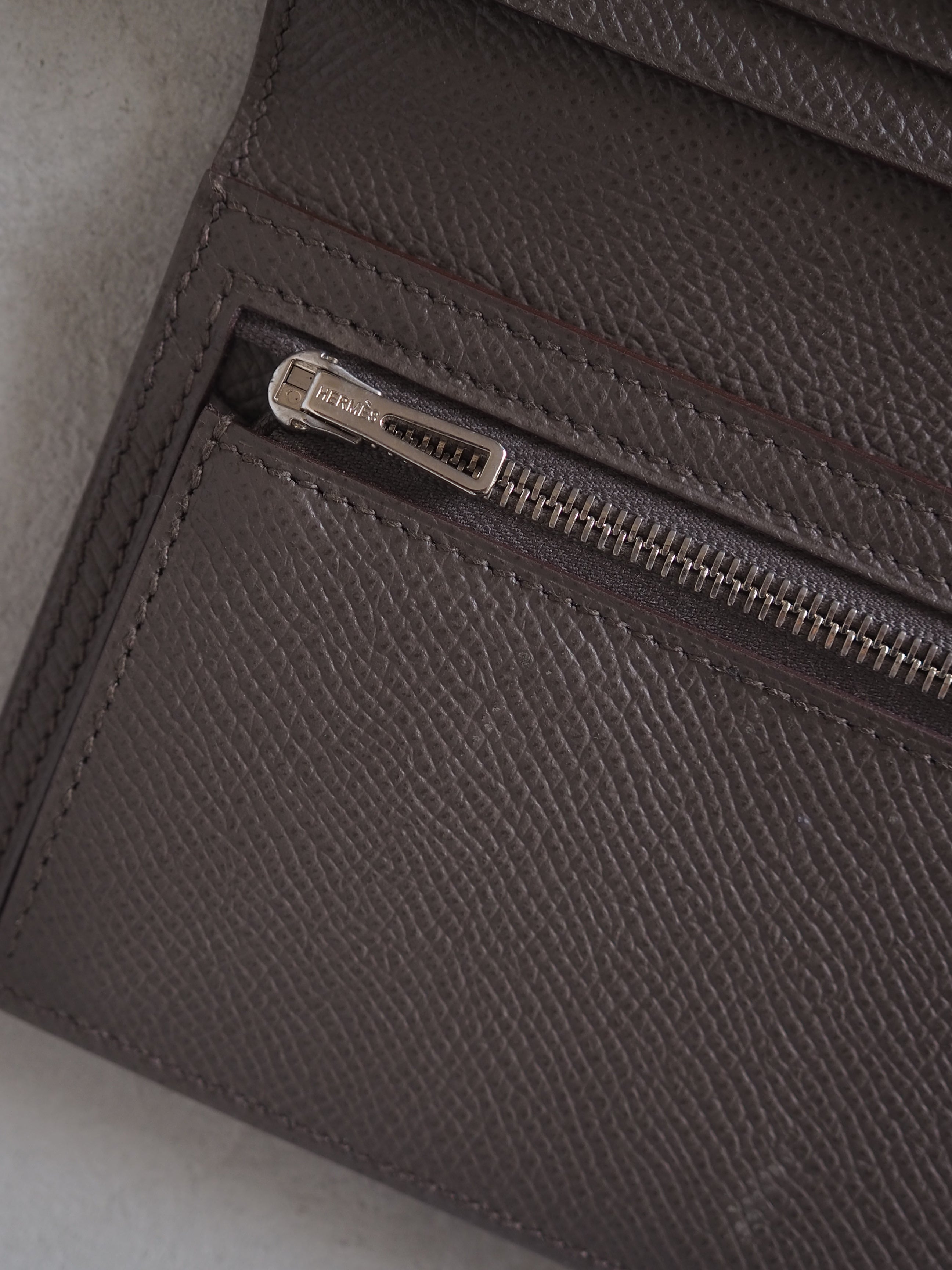 HERMÈS Béarn Soufflet Long Wallet