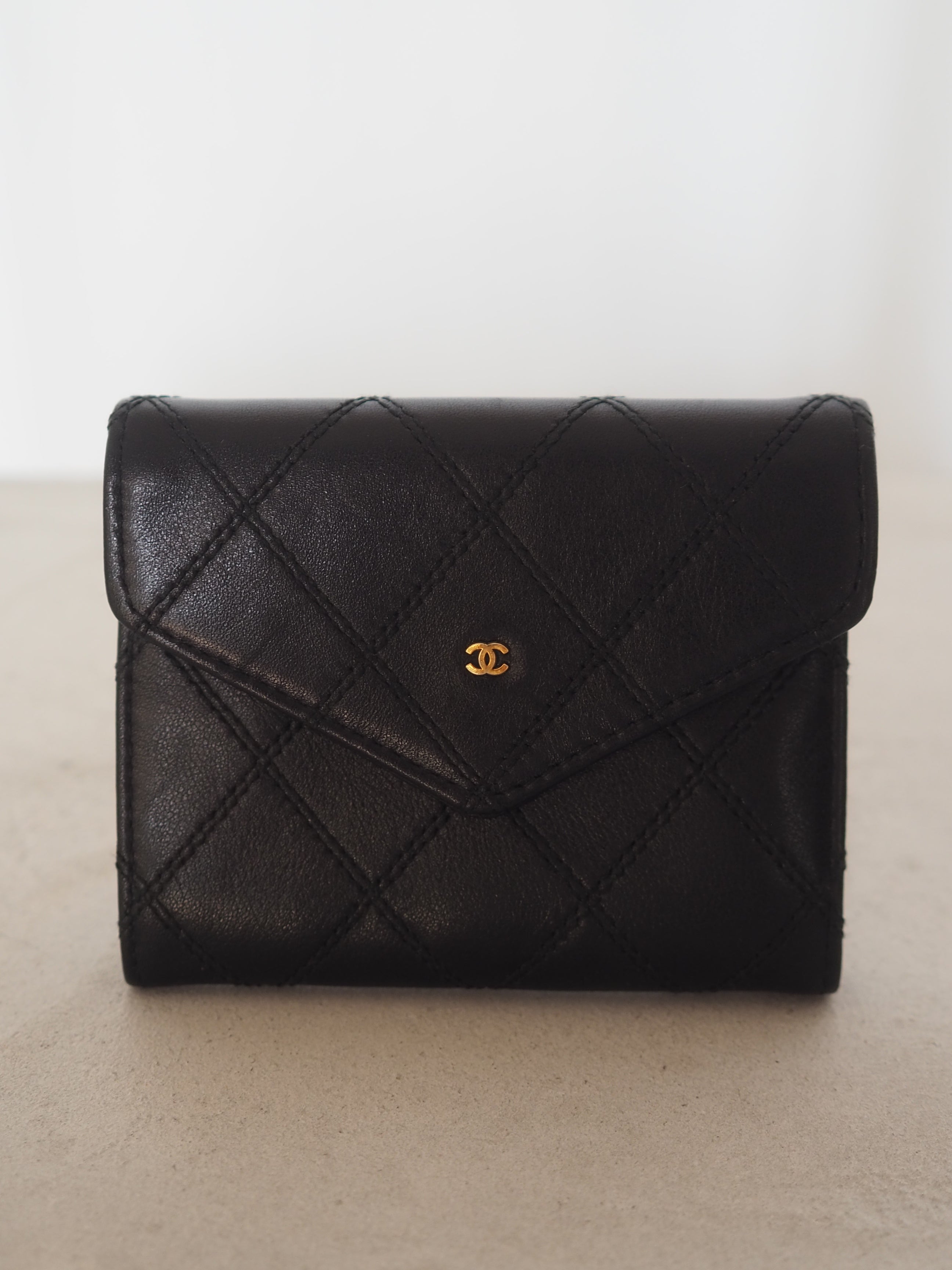 CHANEL Bicolore Coin Case