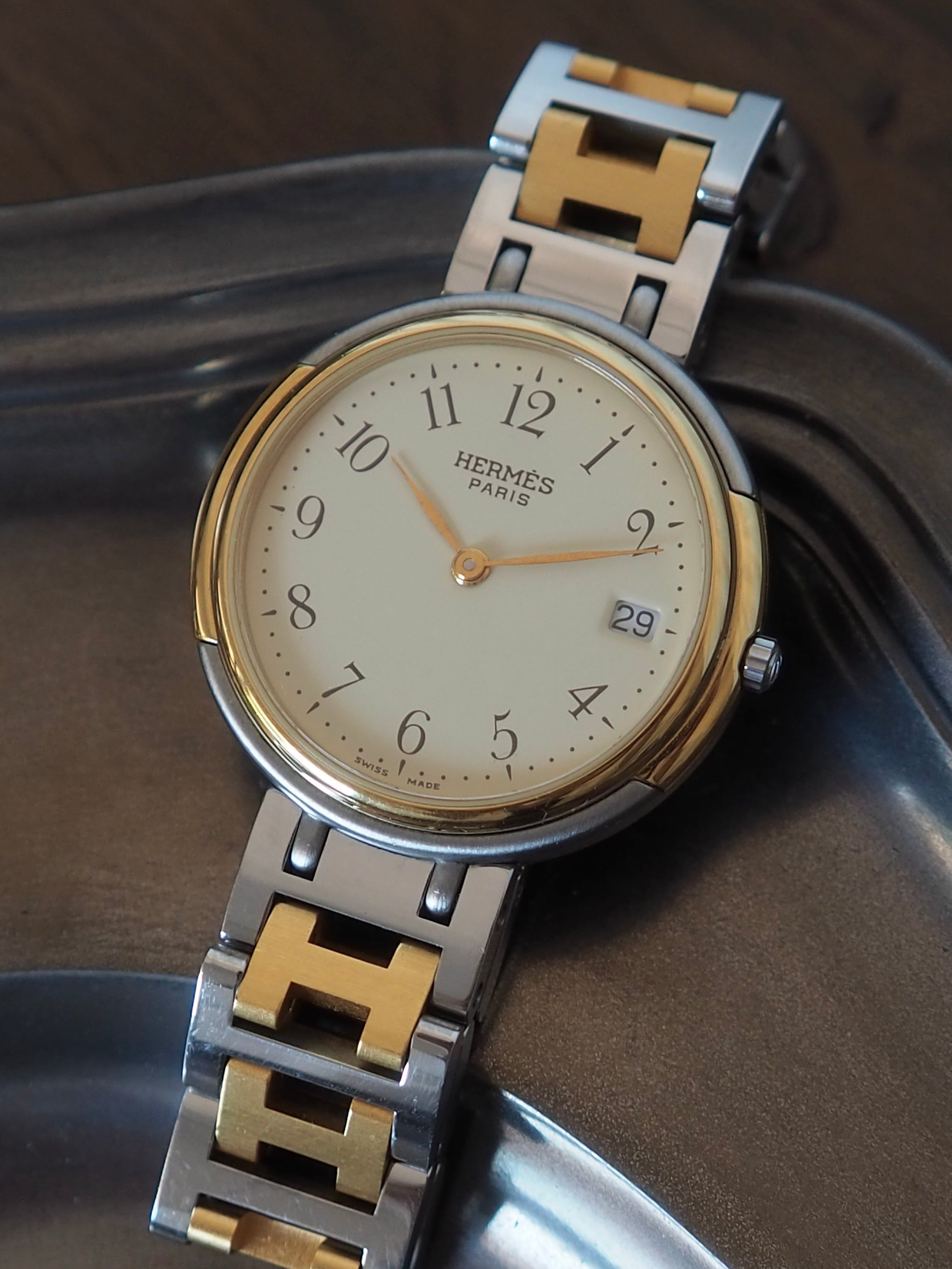 HERMES エルメス ウィンザー ウォッチ 腕時計 ユニセックス メンズ  