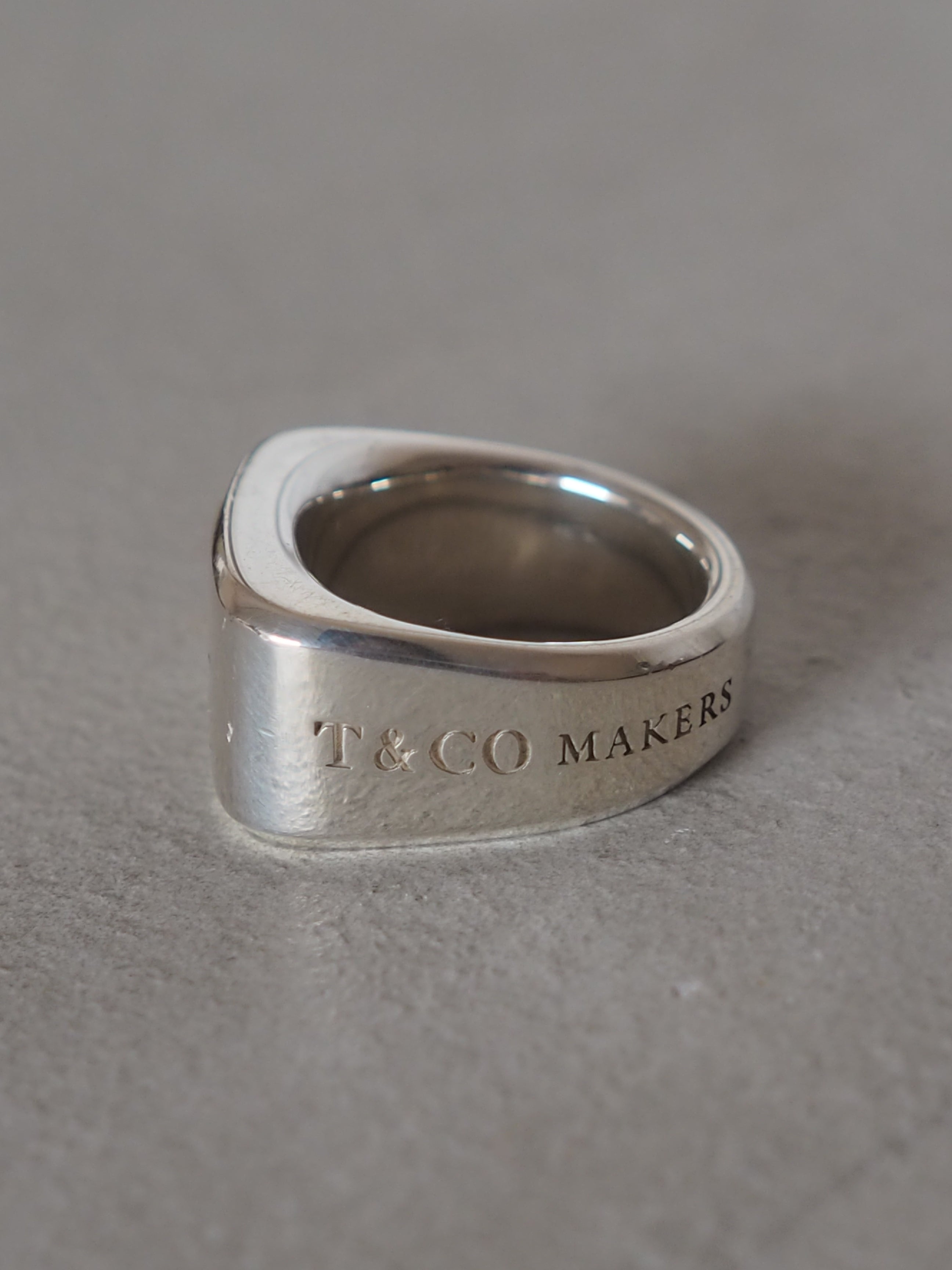Tiffany & Co. Makers Signet Ring