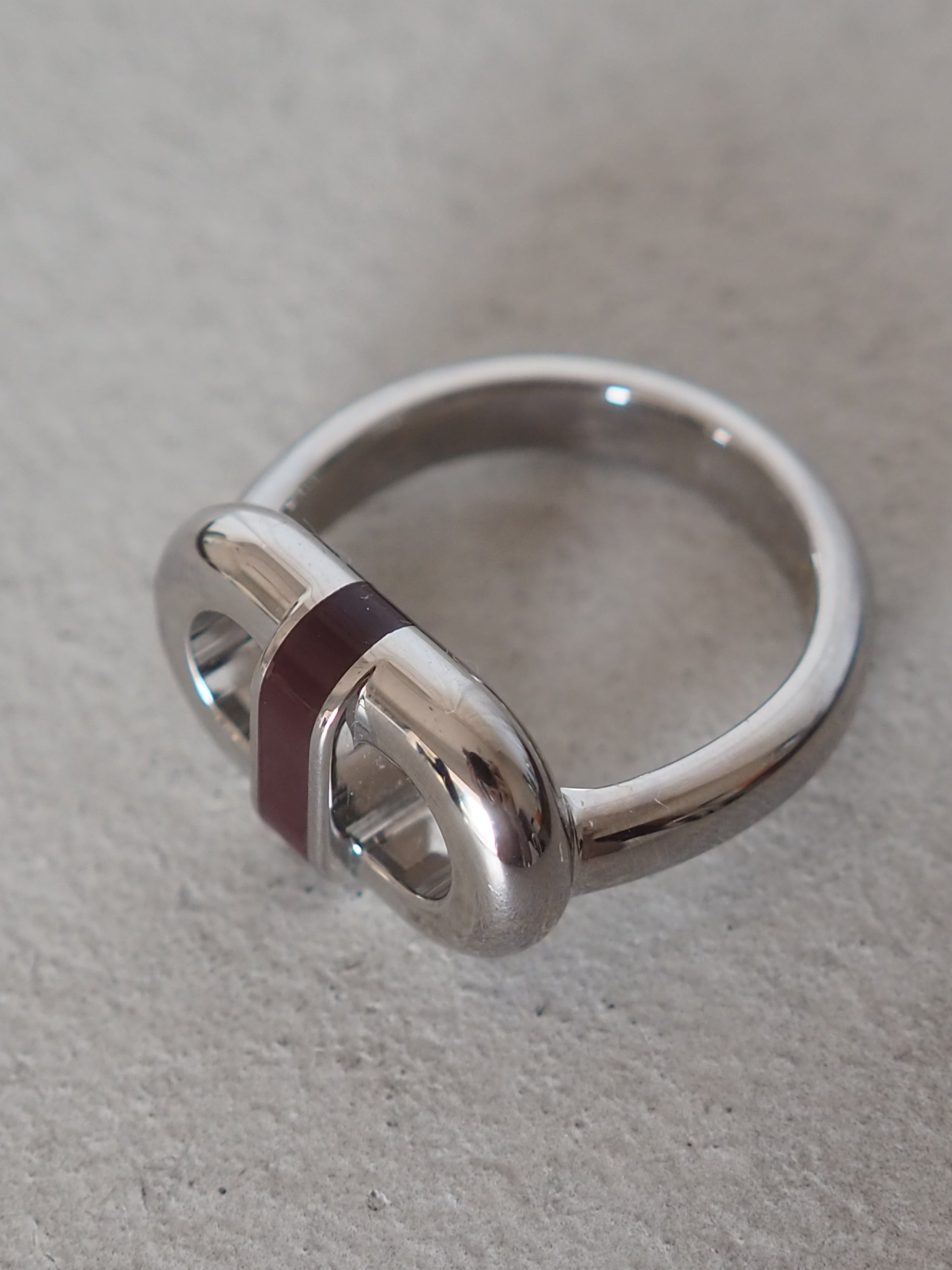 HERMÈS "Chaine d'ancre Maillon" Ring