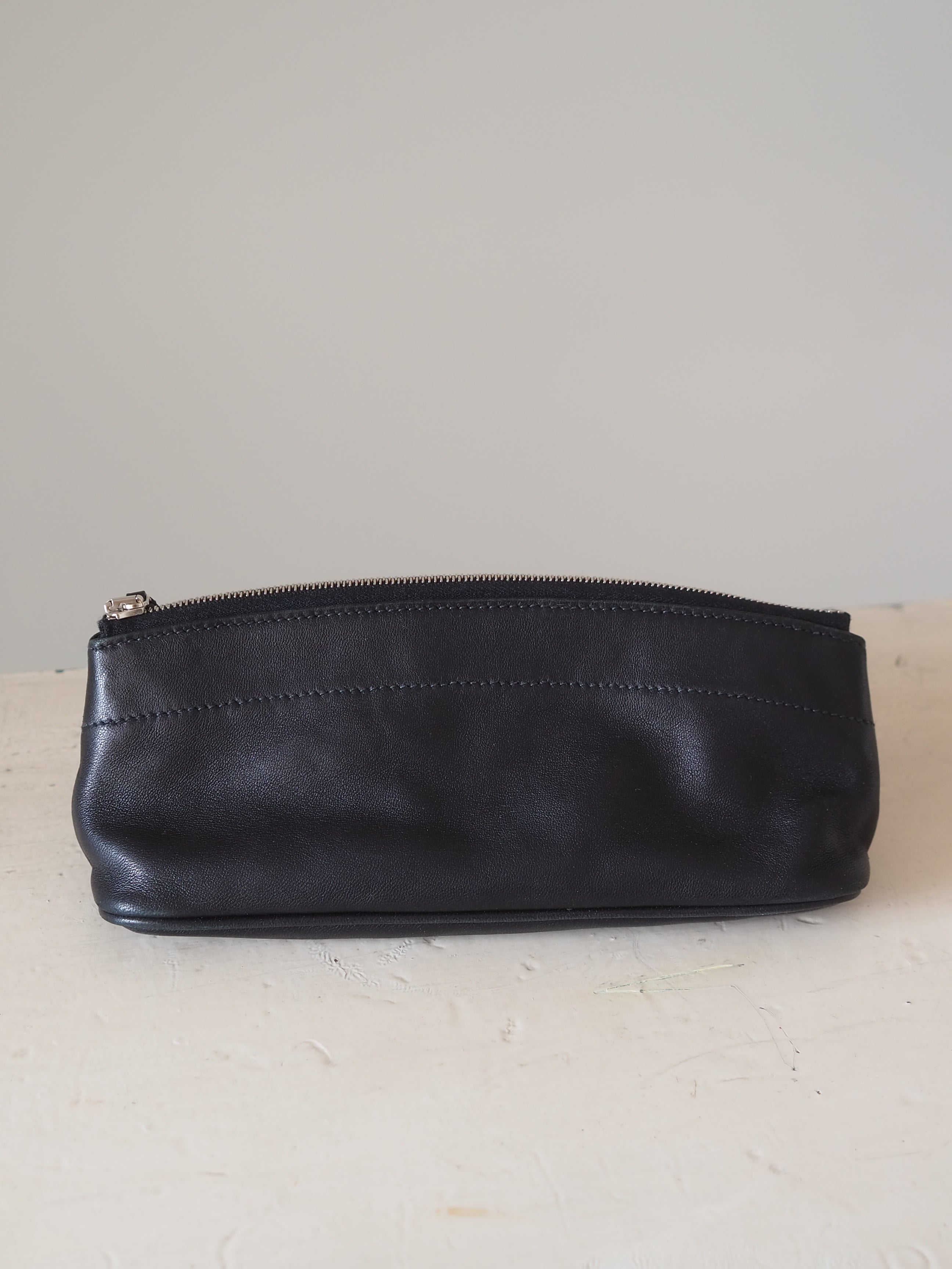 HERMÈS Sellier Leather Pouch