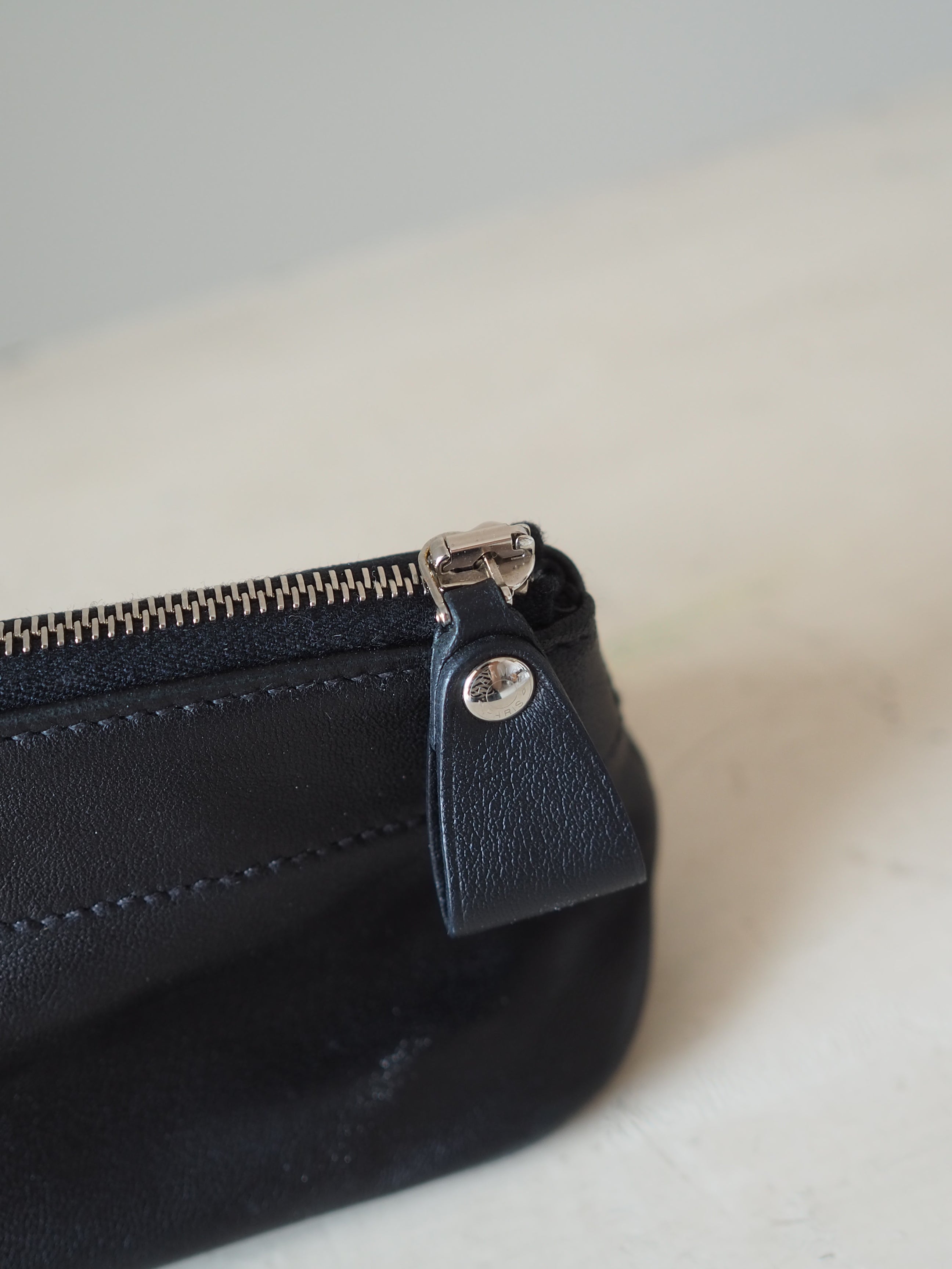 HERMÈS Sellier Leather Pouch