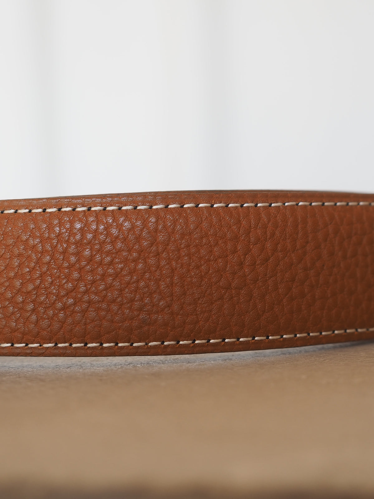 HERMÈS Leather Belt 70