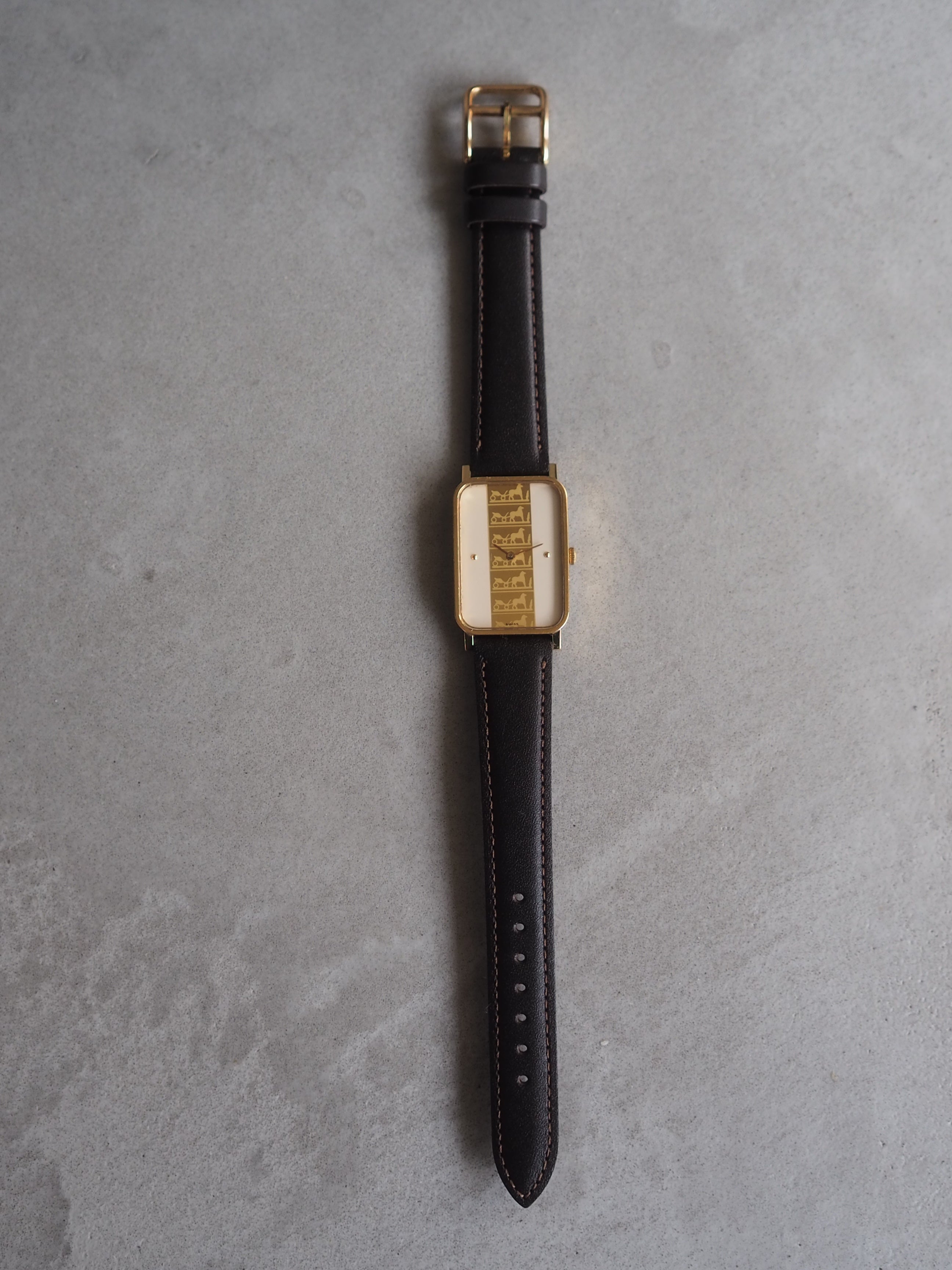 HERMÈS Carréche Watch