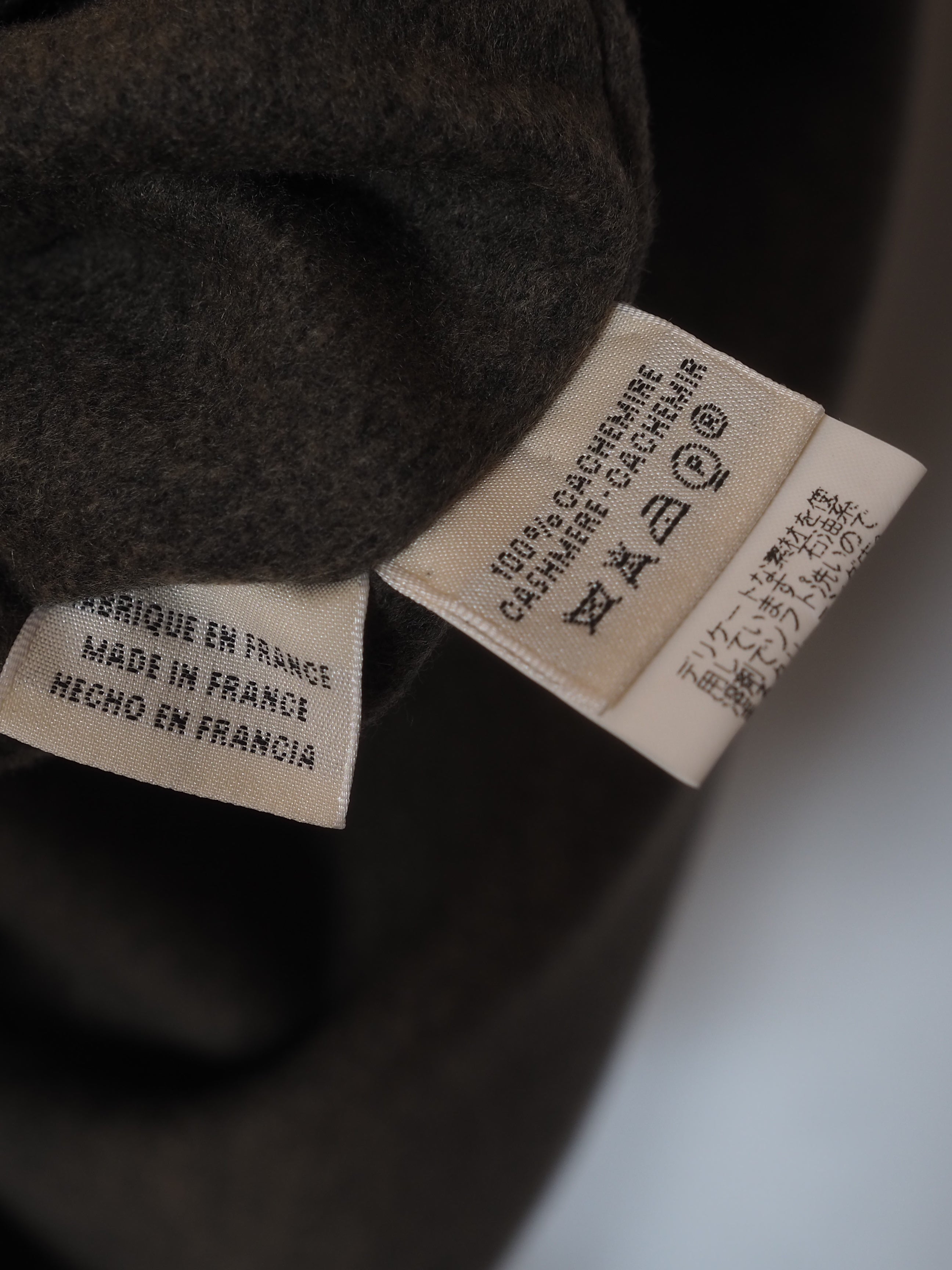 HERMÈS by Martin Margiela Double Pocket Scarf