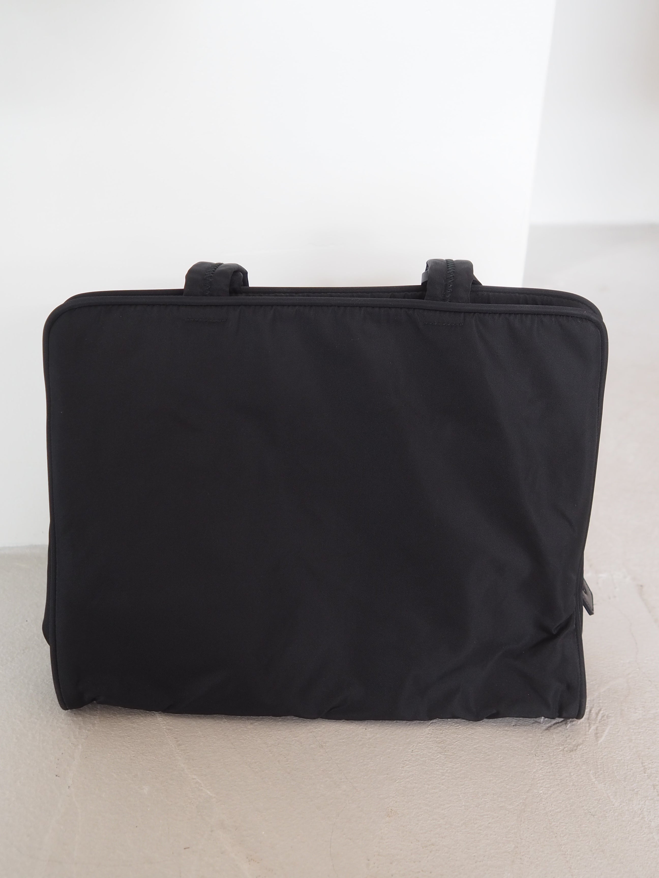 PRADA Nylon Triangle Plate Shoulder bag