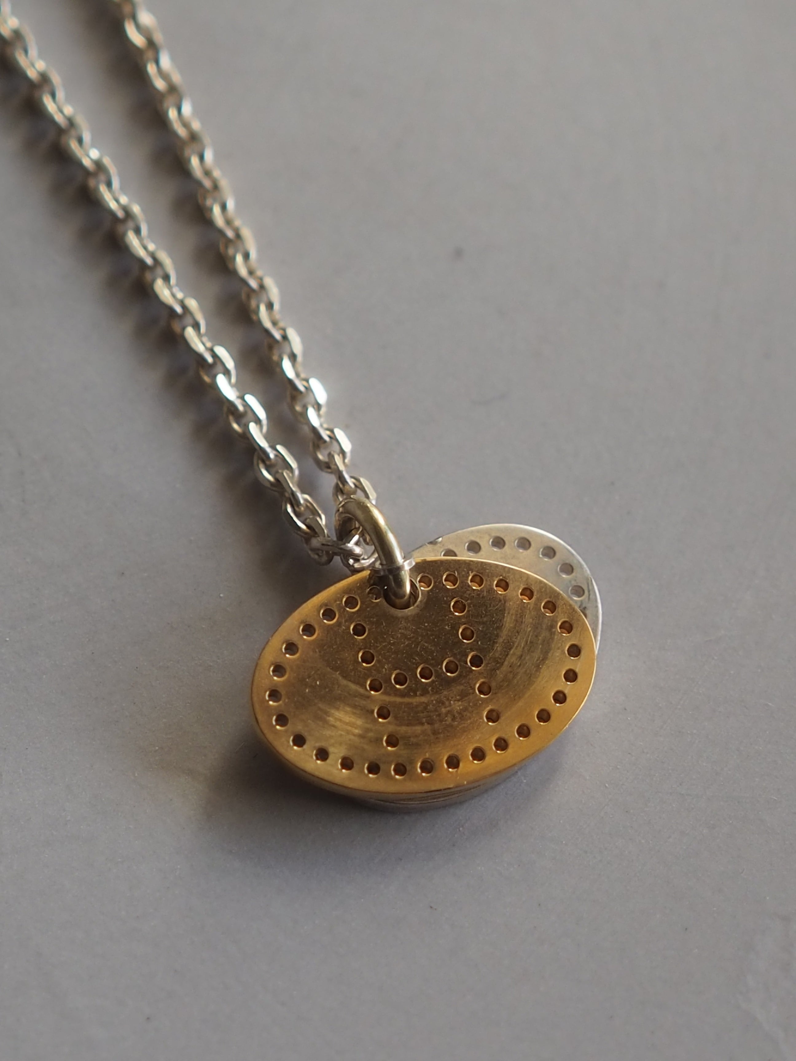 HERMÈS Evelyne Eclipse Reversible Necklace