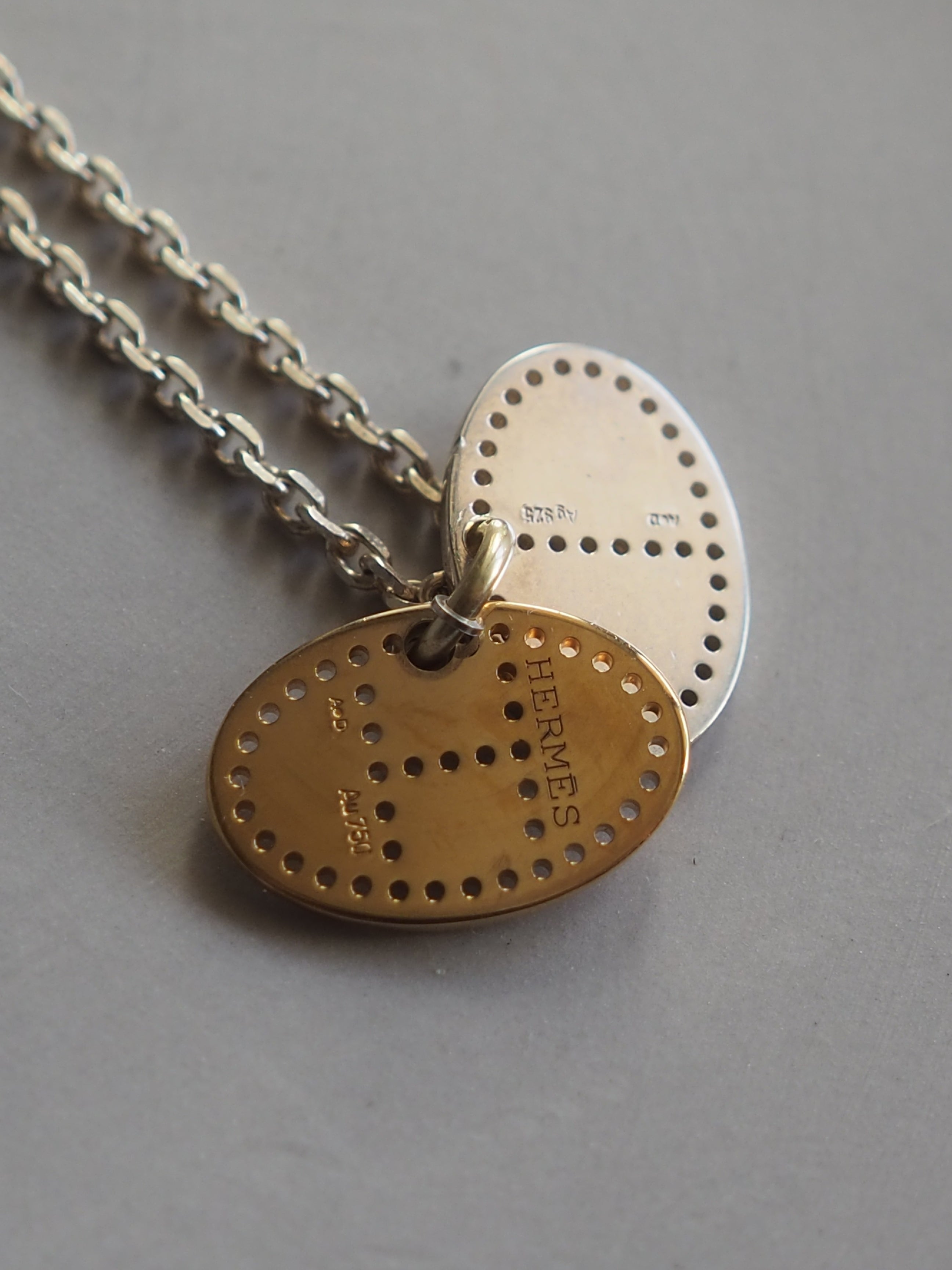 HERMÈS Evelyne Eclipse Reversible Necklace