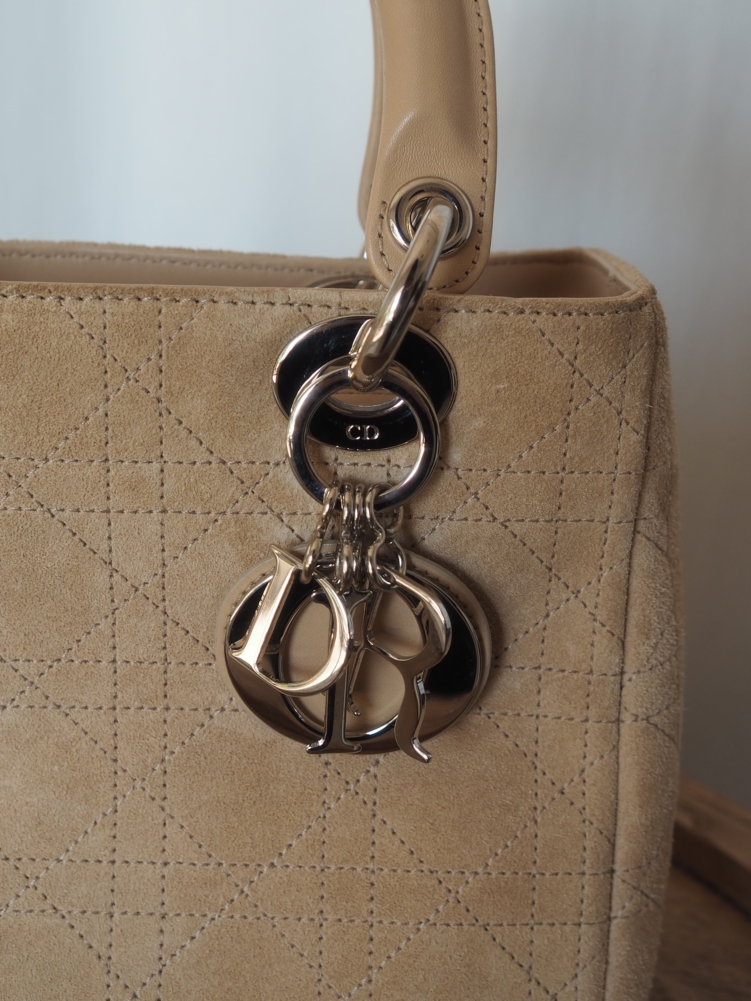 Christian Dior Lady Dior 2Way Handbag