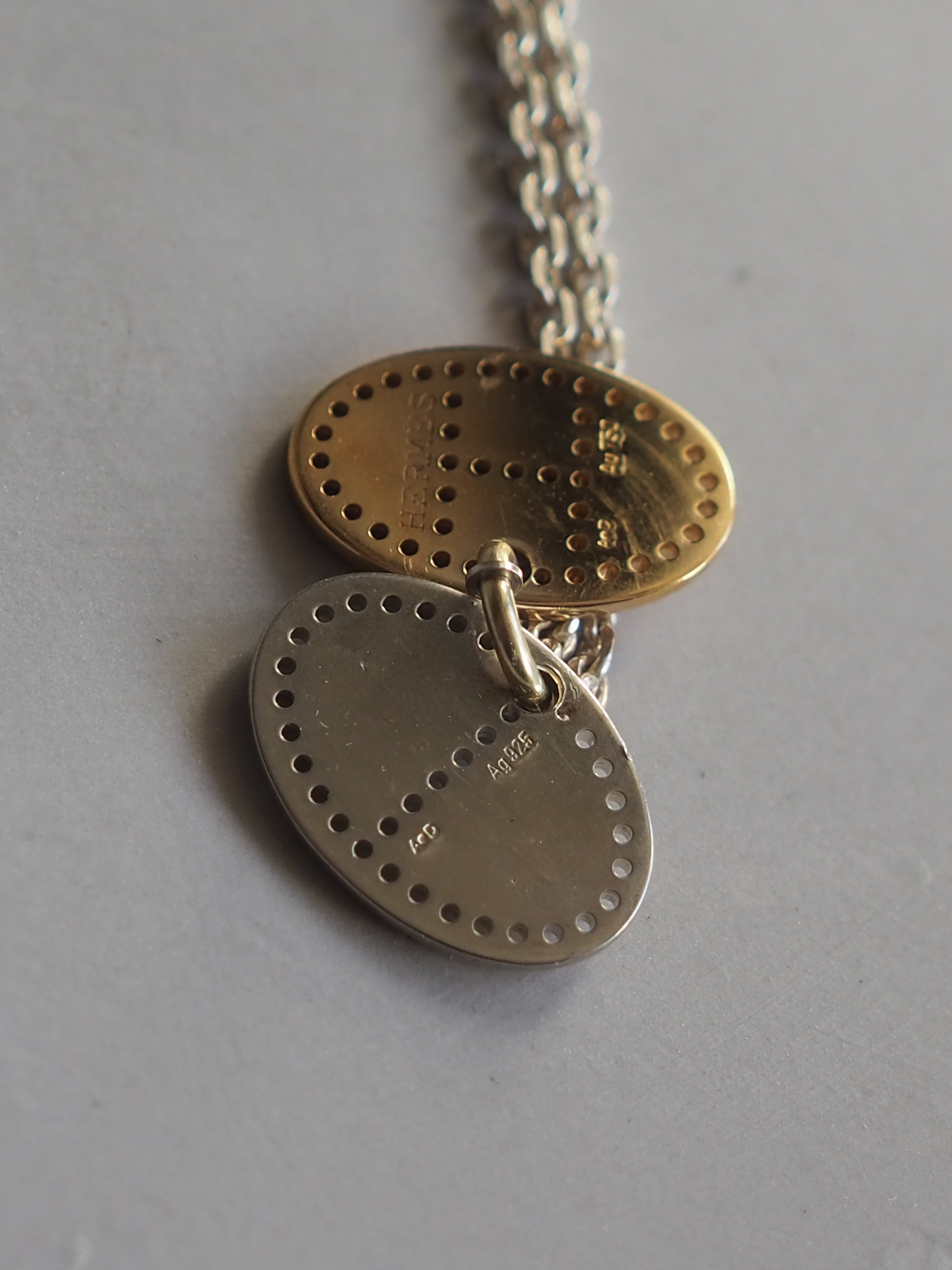 HERMÈS Evelyne Eclipse Reversible Necklace