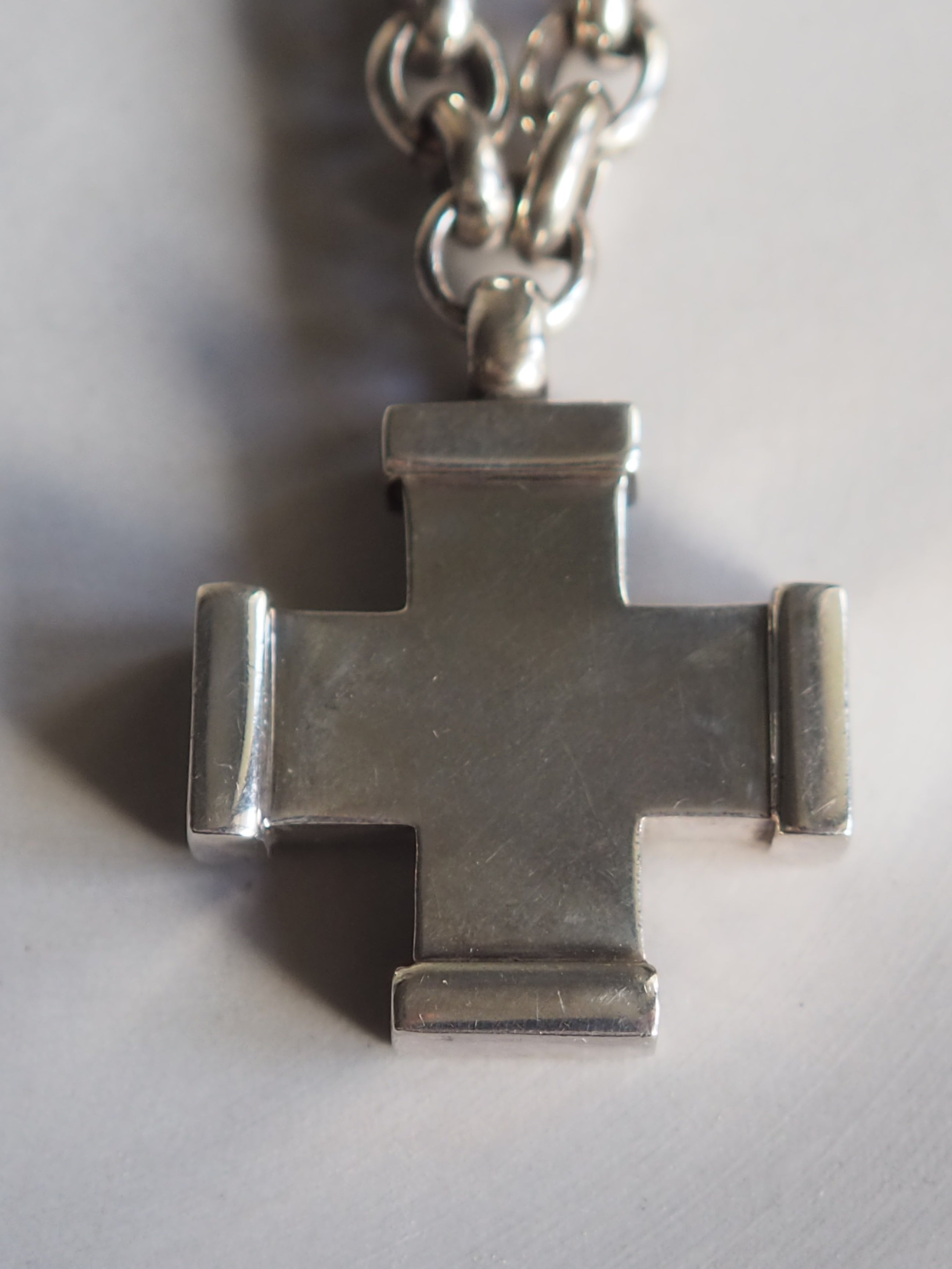 Tiffany & Co. Roman Cross Necklace